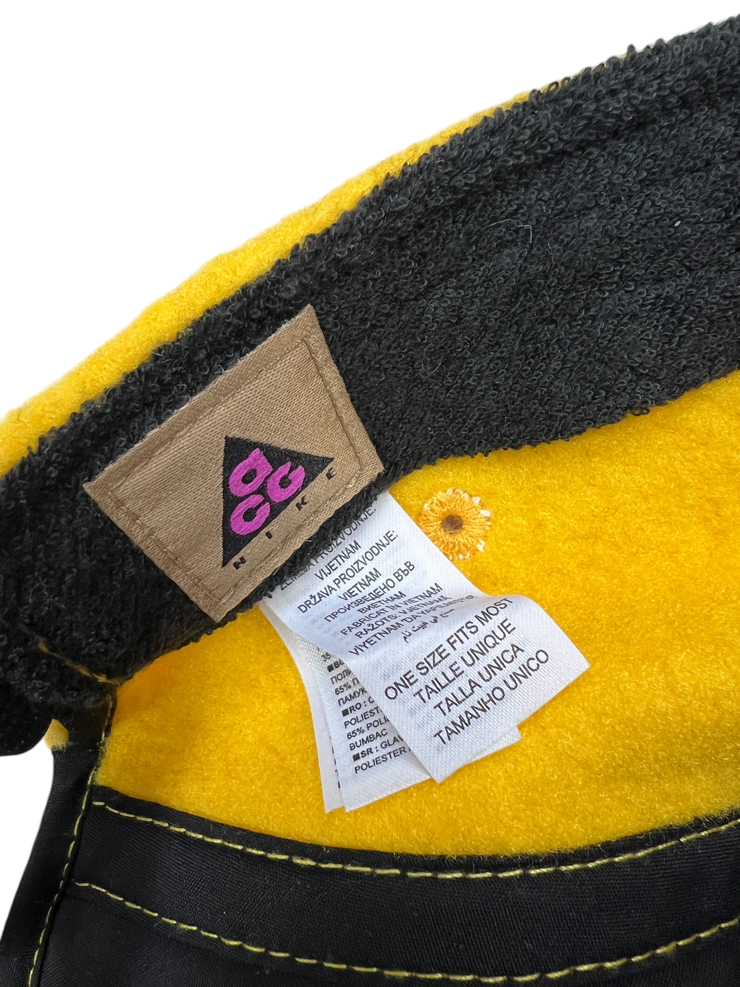Nike ACG Yellow Shearling Hat