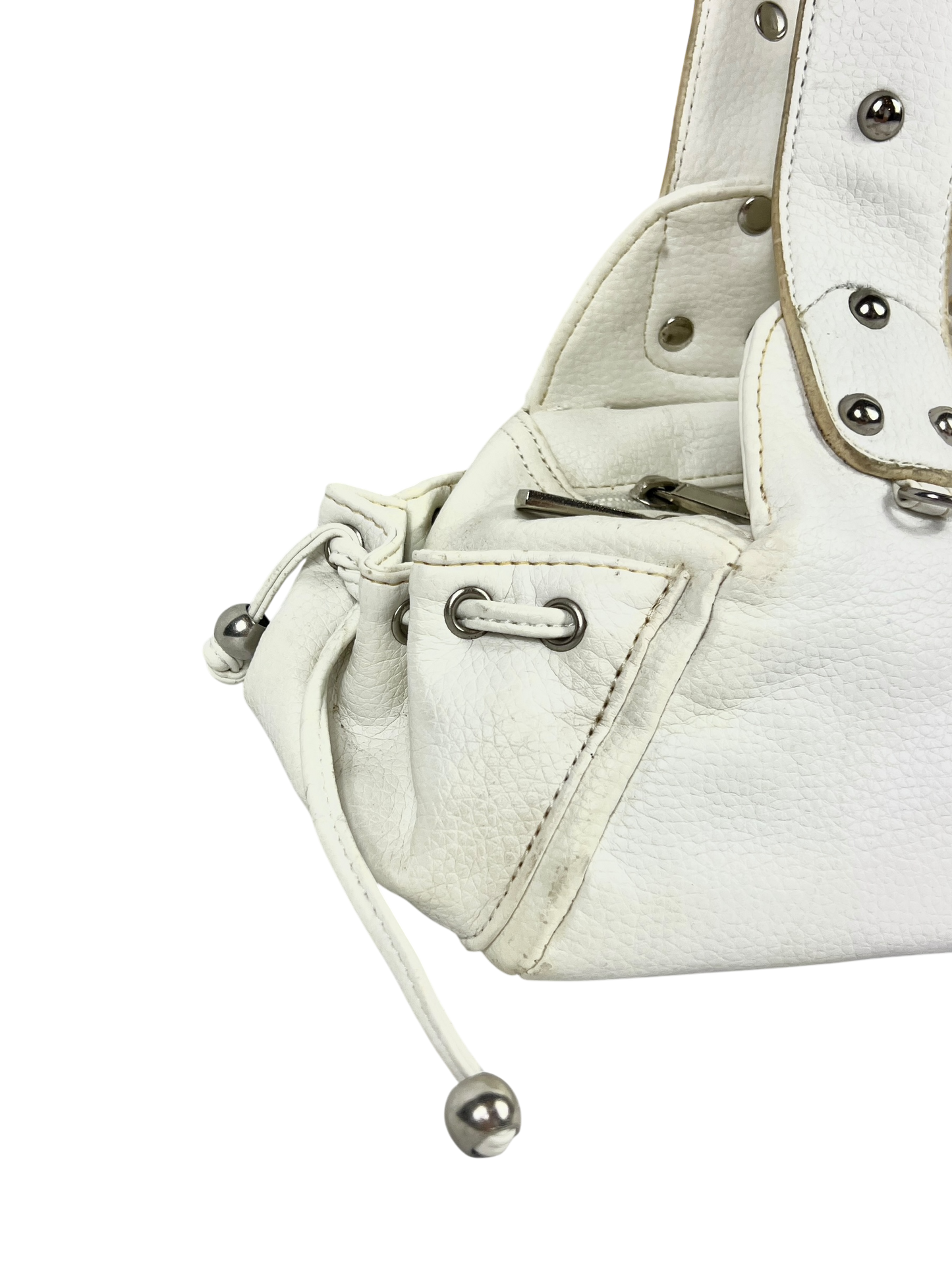 Dolce Gabbana Leather White Hand Bag
