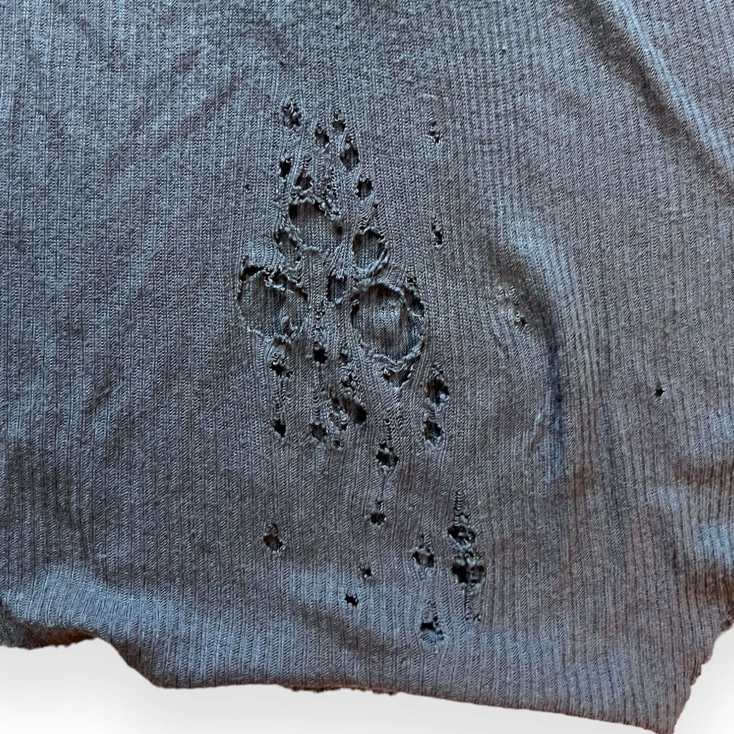 Top distressed Rick Owens S