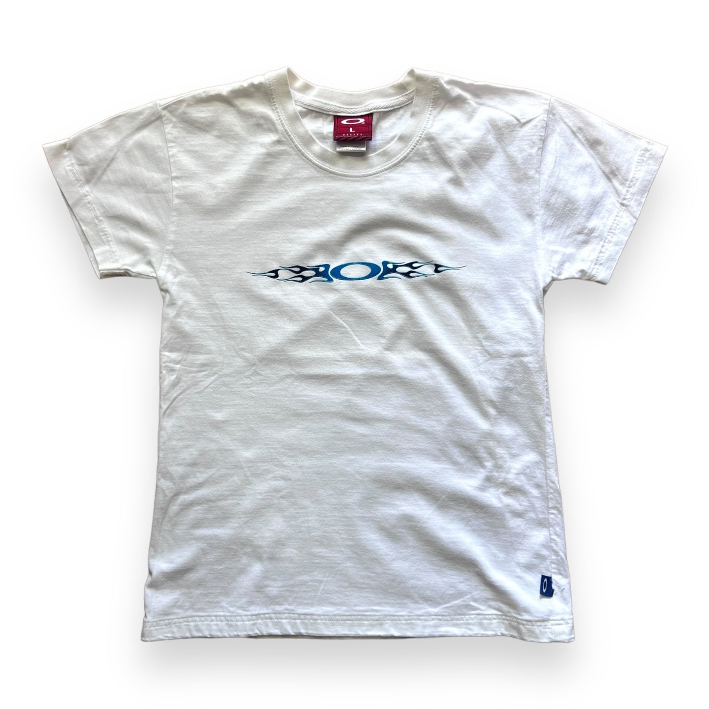 Camiseta early 2000's oakley tribal flame - L (woman)