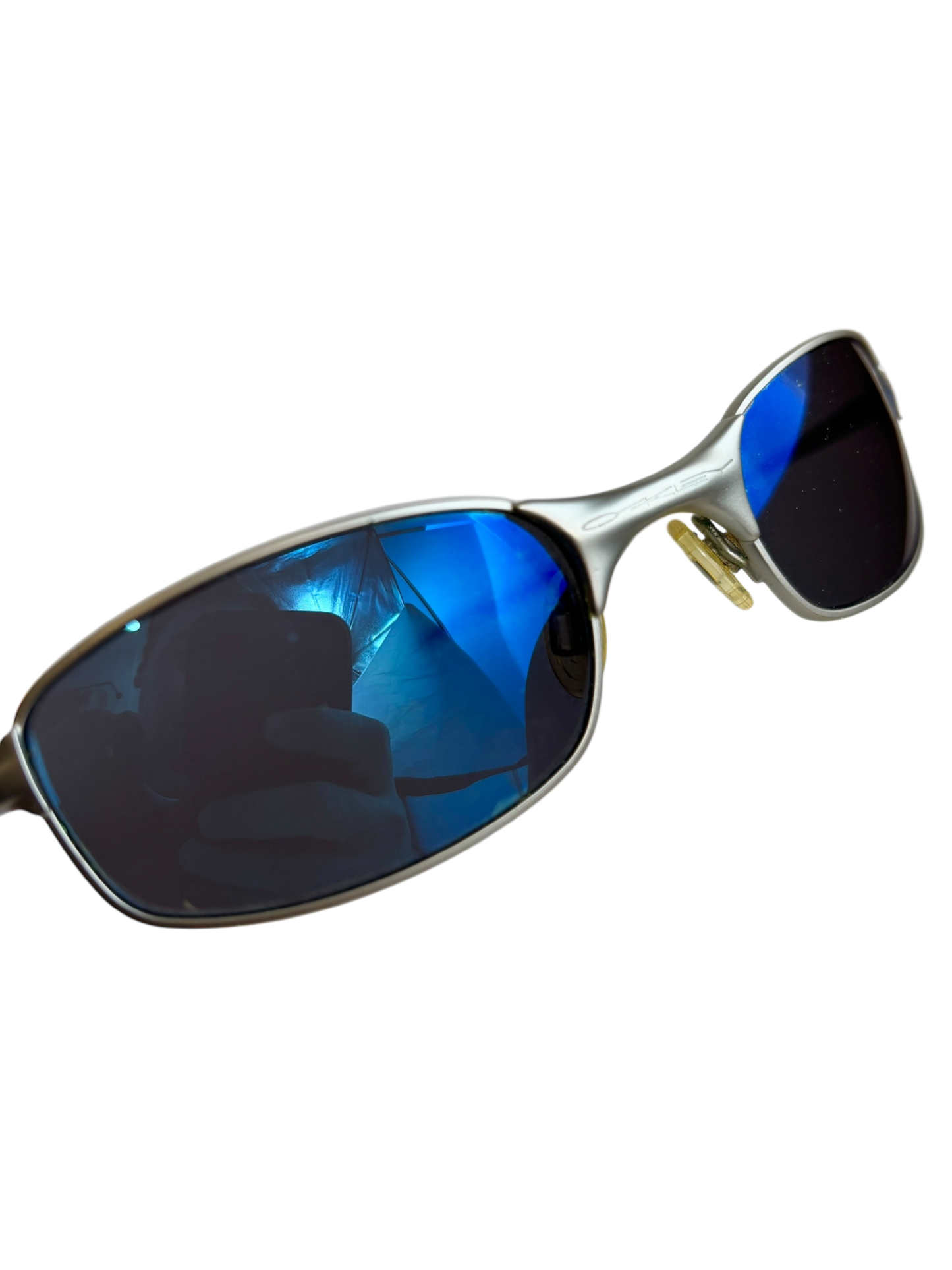 Oakley Square Wire Ice Iridium lenses