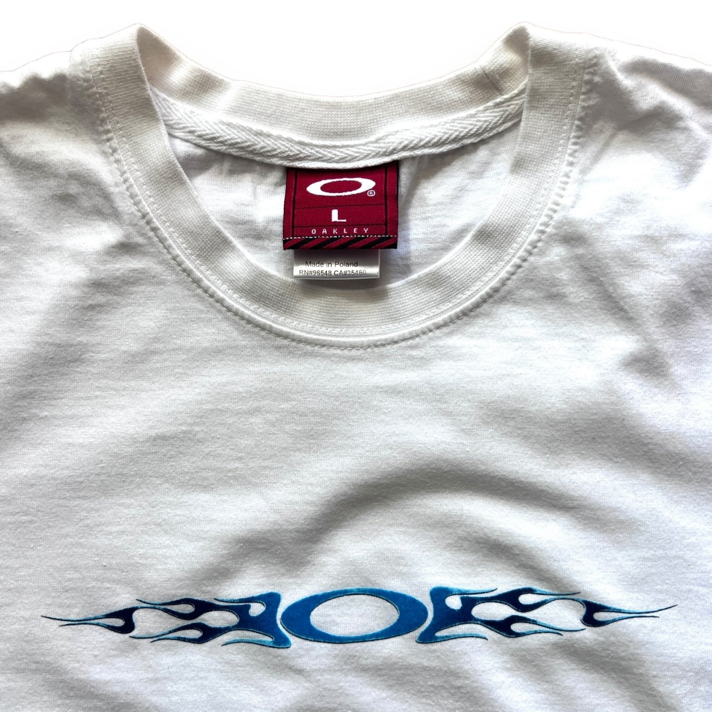 Camiseta early 2000's oakley tribal flame - L (woman)