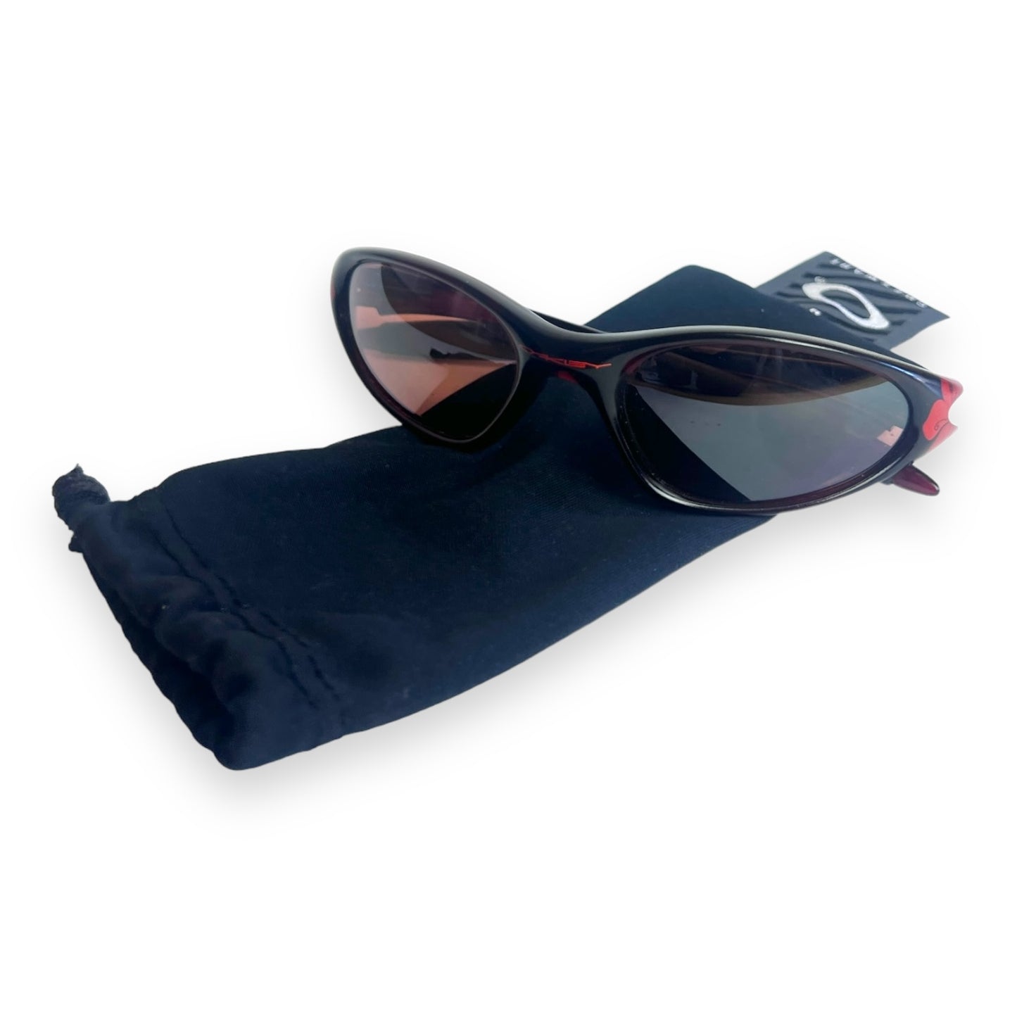 Oakley minute gen 2 tangerine w/flower sunglasses