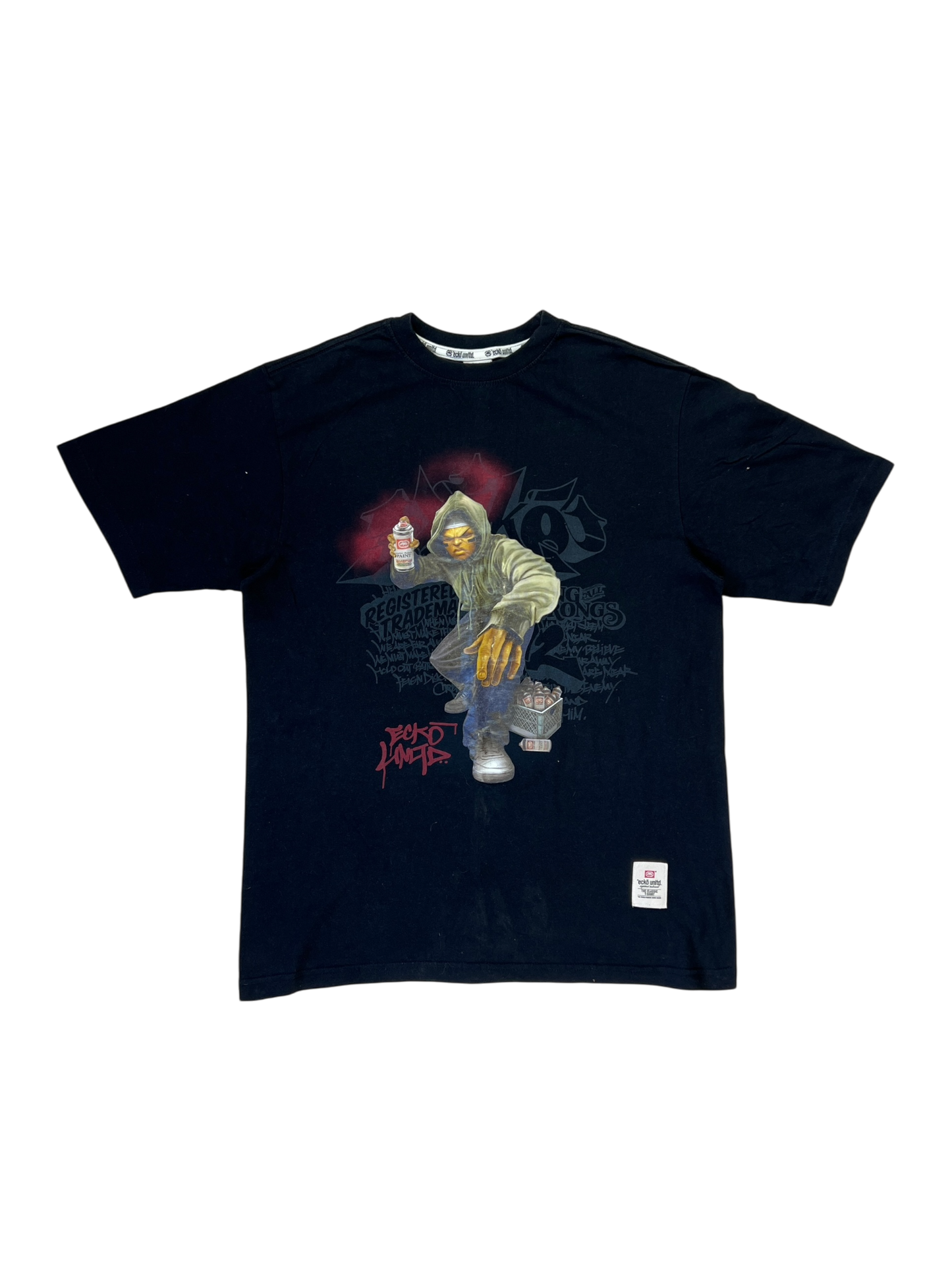 Early 00's Ecko Unltd. graffiti tee - M