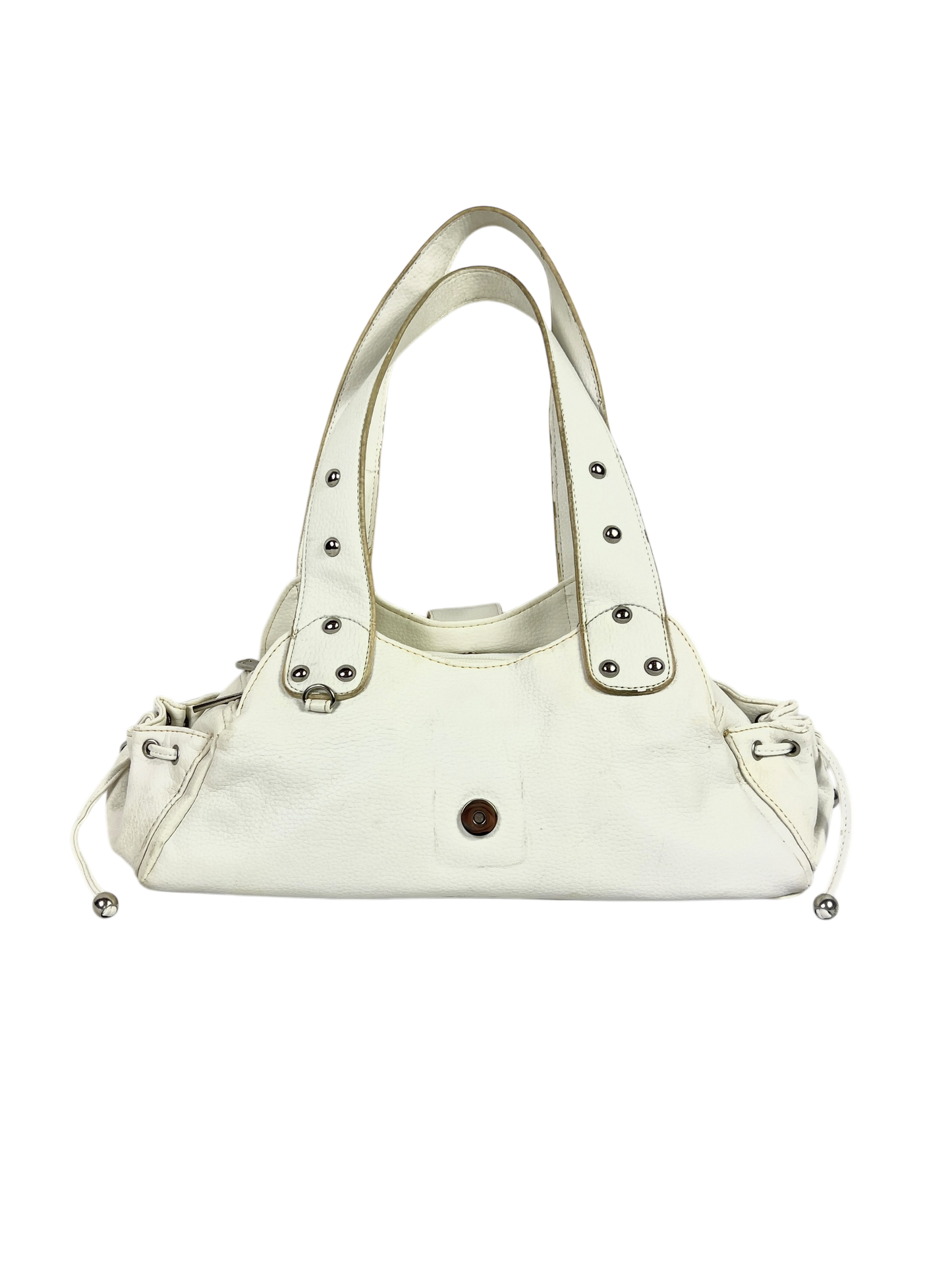 Dolce Gabbana Leather White Hand Bag