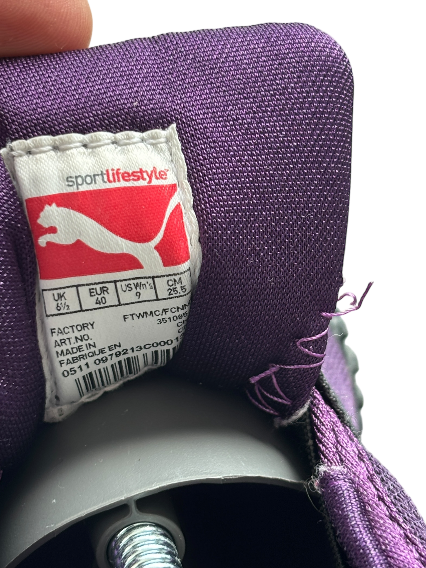 2000'S PUMA MOSTRO MESH PURPLE 40