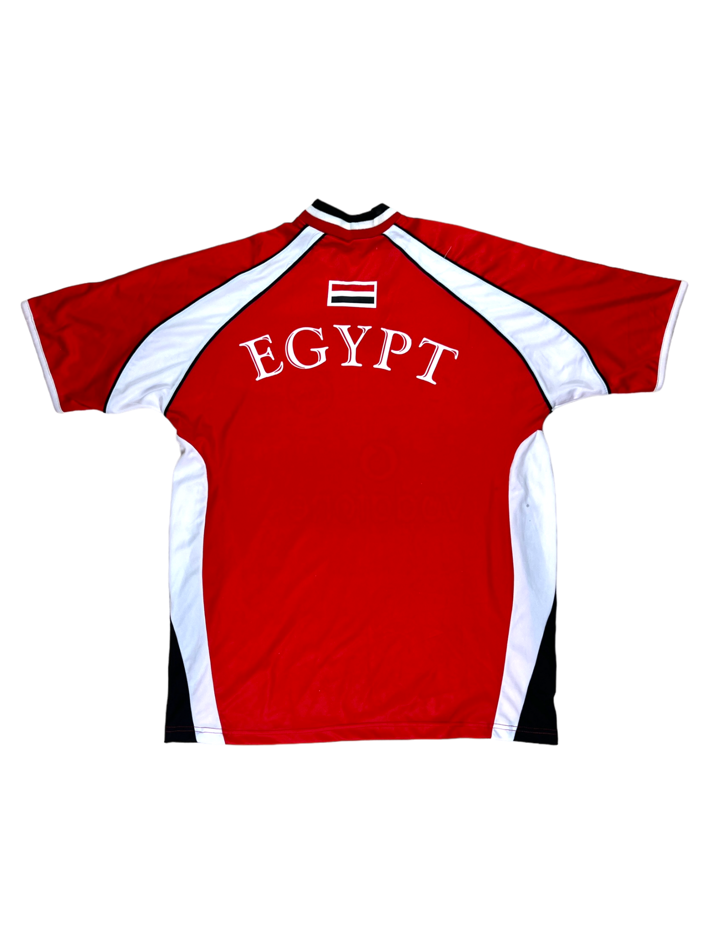 2002-03 Egypt home soccer tee - XL