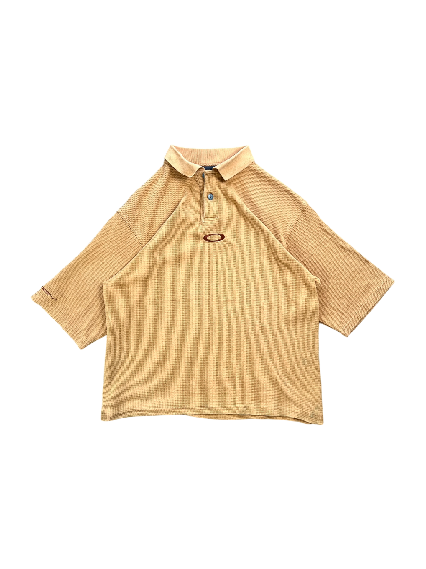 90's Oakley Software Waffle Center Icon Polo