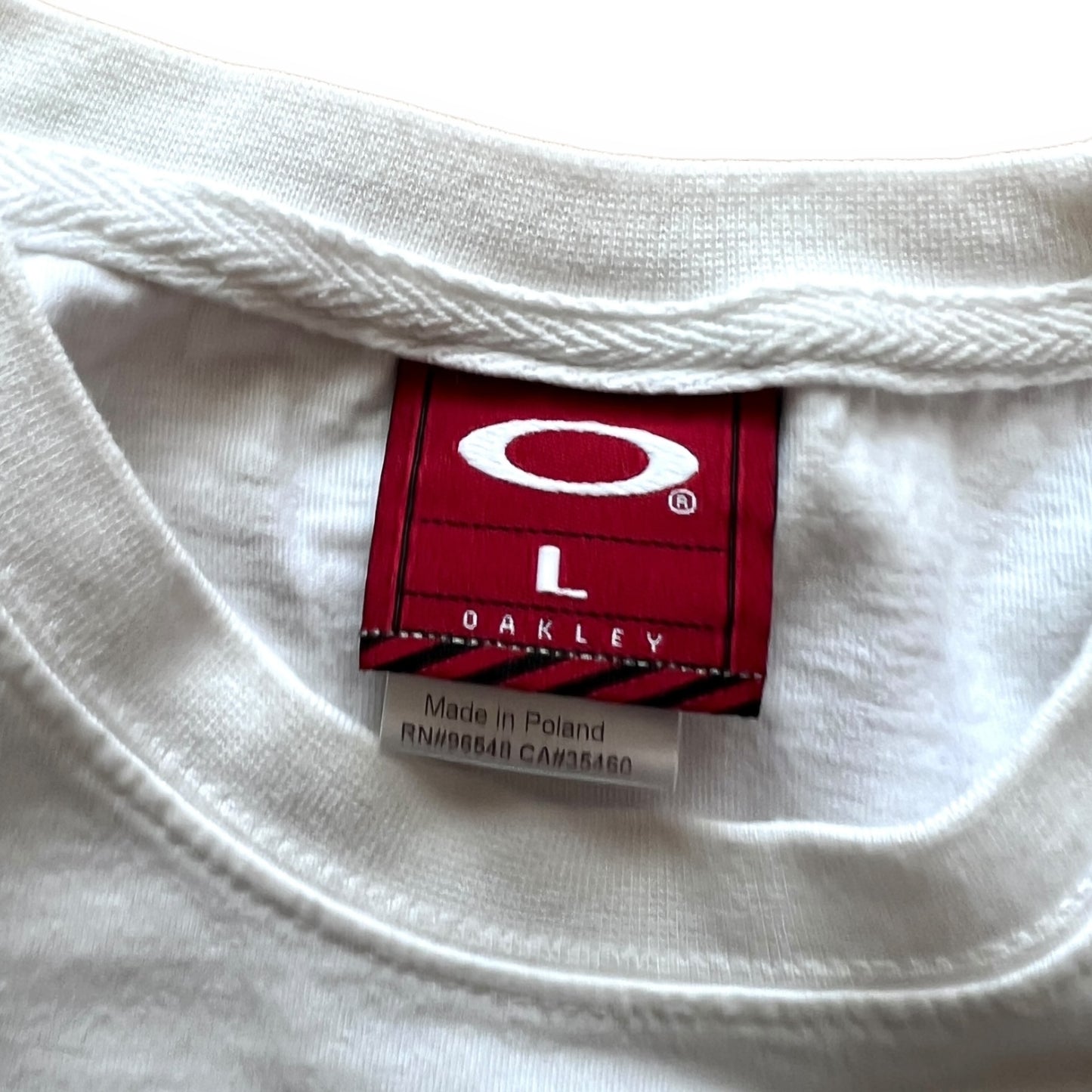 Camiseta early 2000's oakley tribal flame - L (woman)