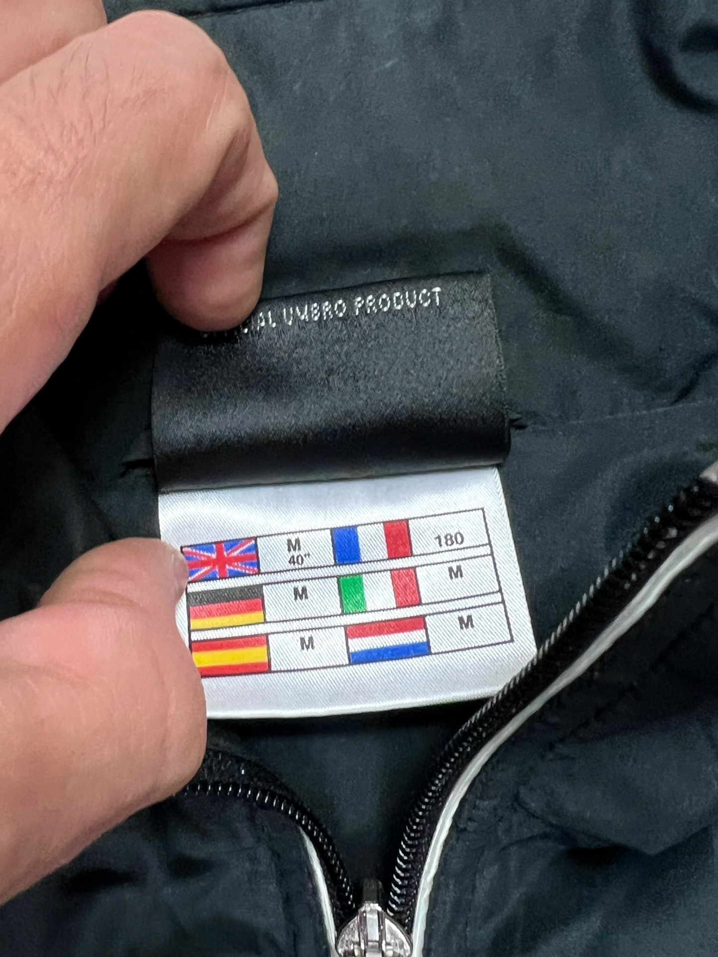 90's Umbro "Gavle Ju-Jutsu" Windbreaker