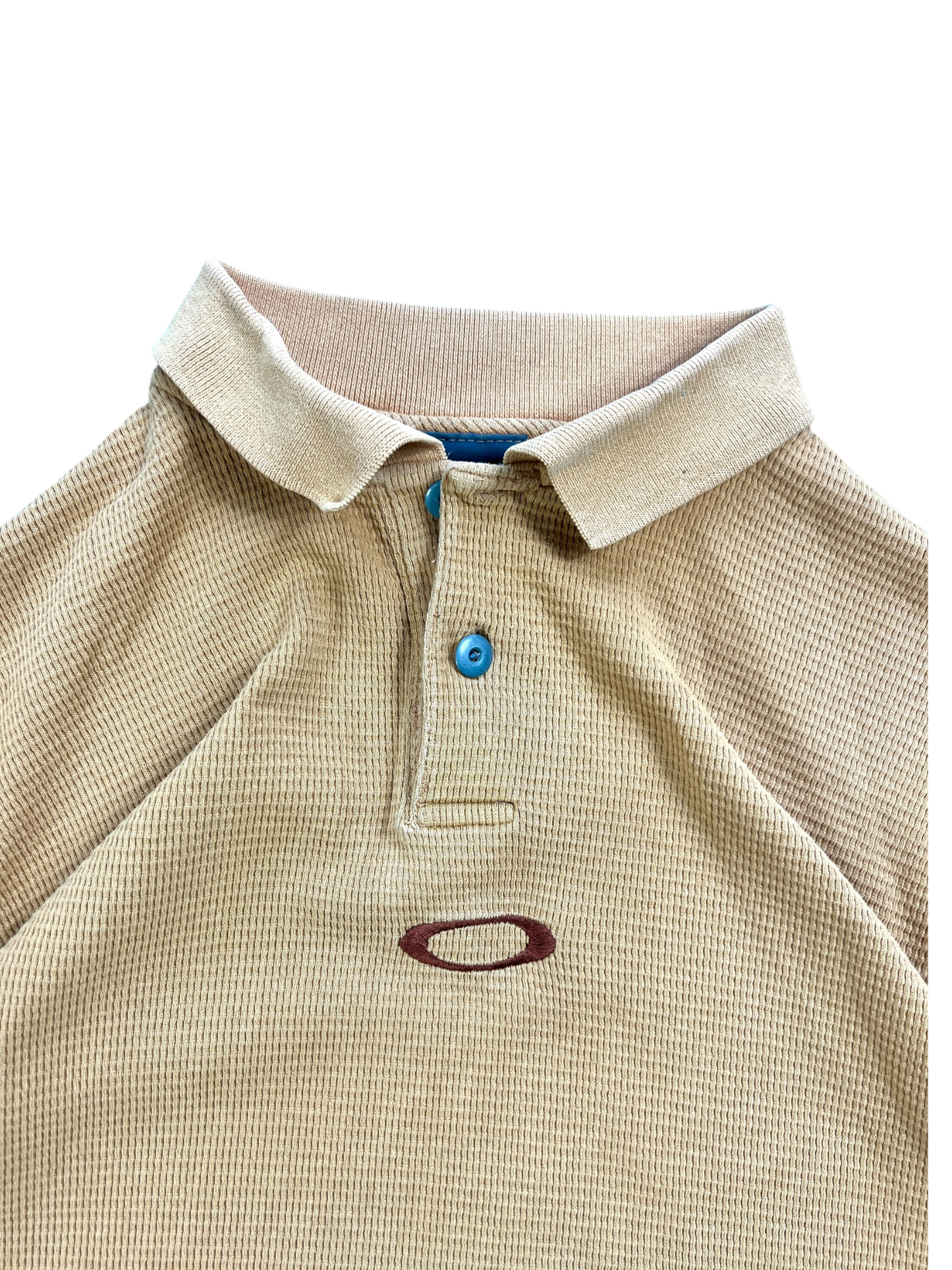 90's Oakley Software Waffle Center Icon Polo