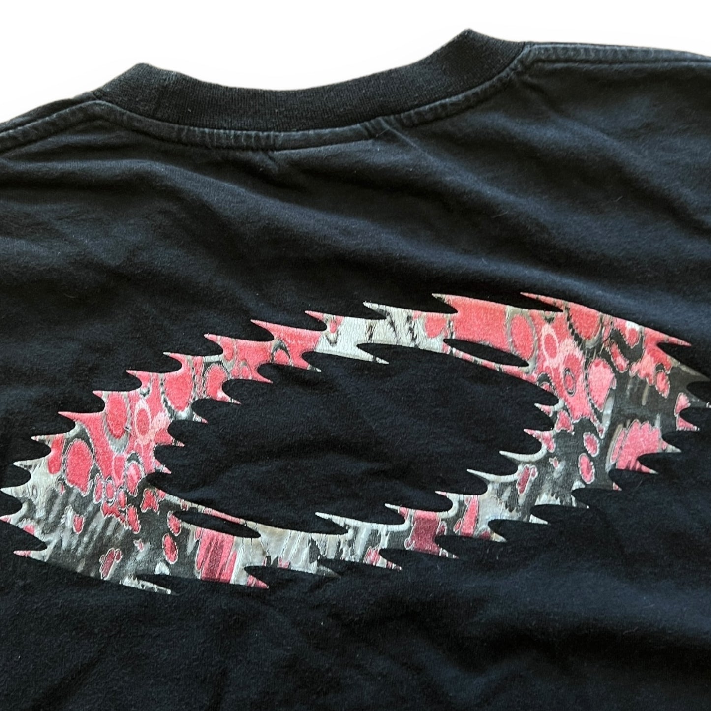Early 2000's Oakley red icon tee - L