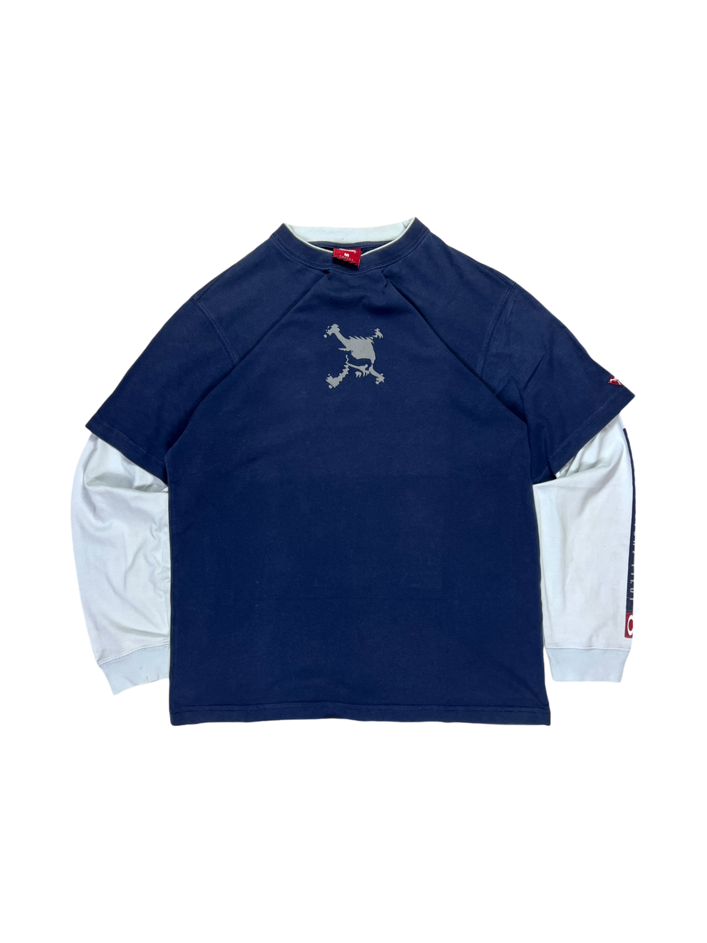 2000's Oakley Skull Long Sleeve tee - M