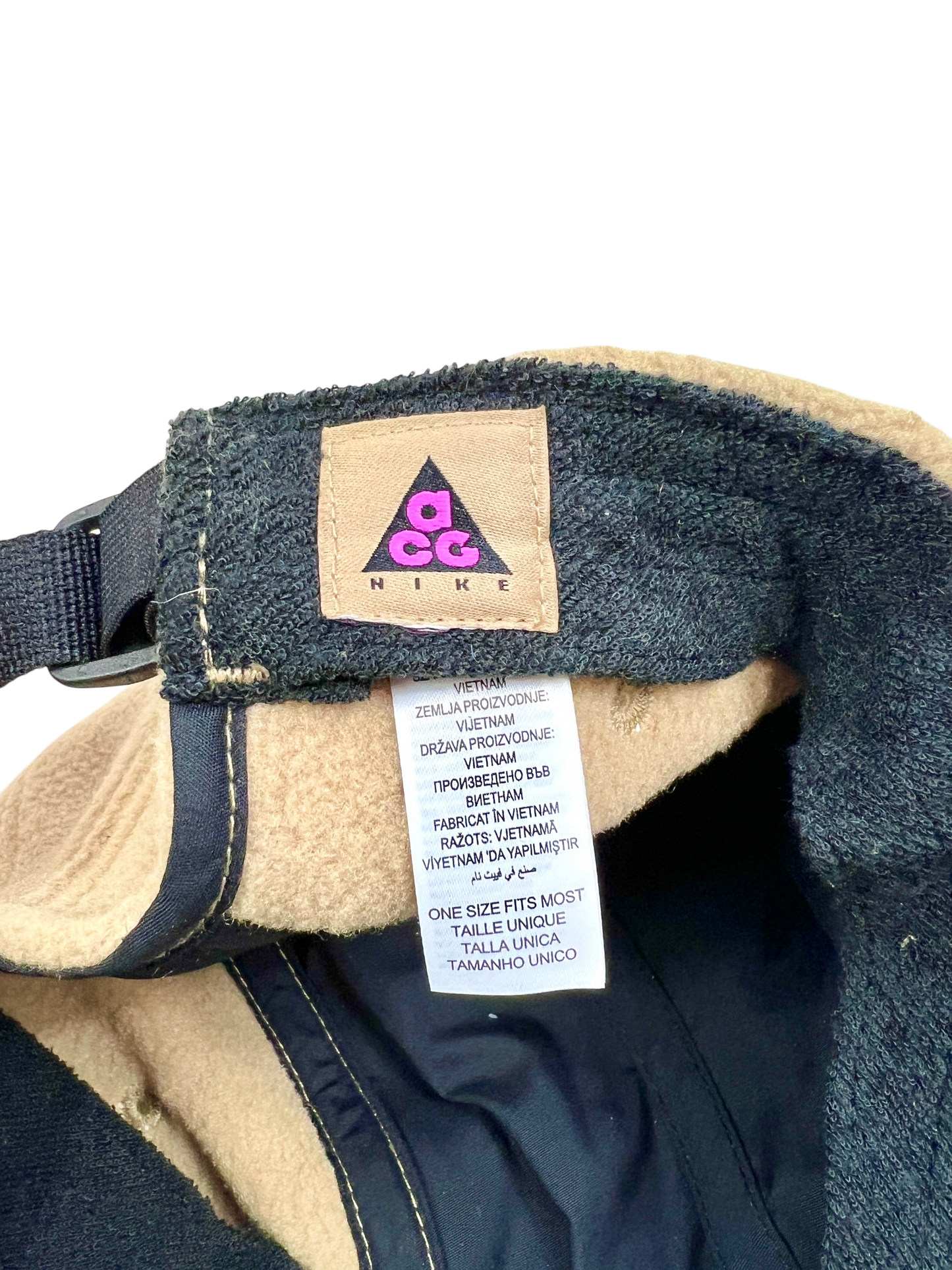 Nike ACG Beige Shearling Hat
