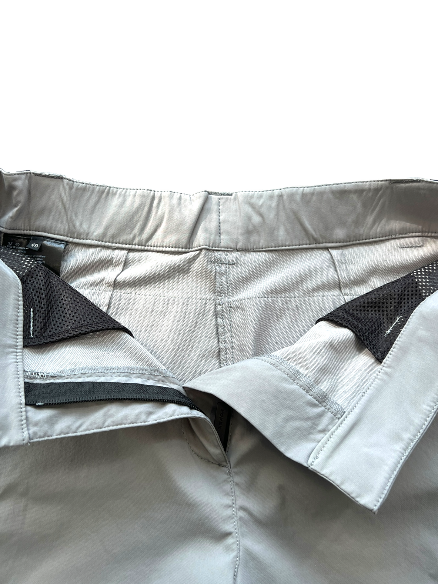 Prada Luna Rossa Pirelli 2024 Grey Technical Shorts
