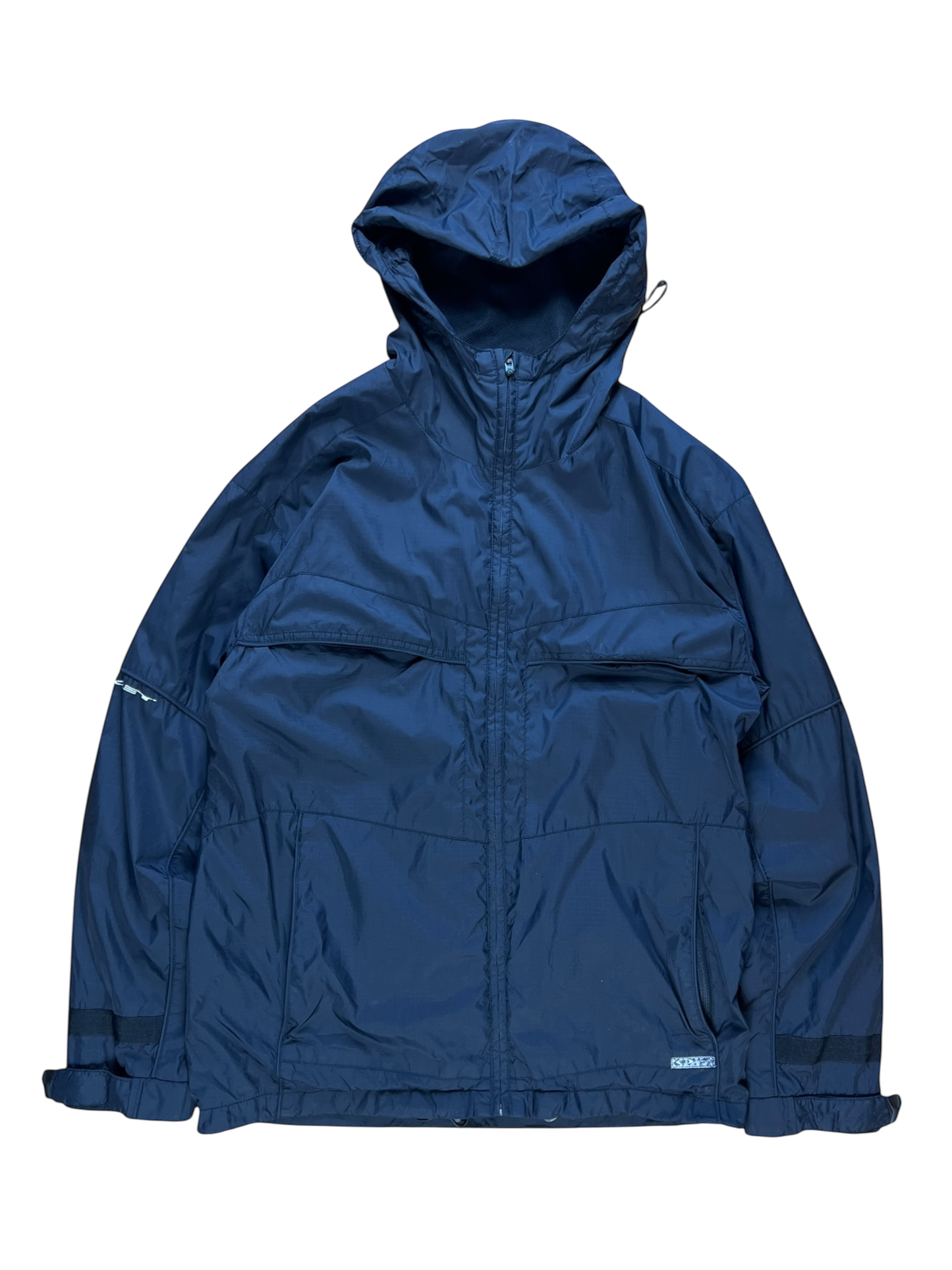 2000's Oakley Spell Out Stretch Logo Windbreaker Jacket