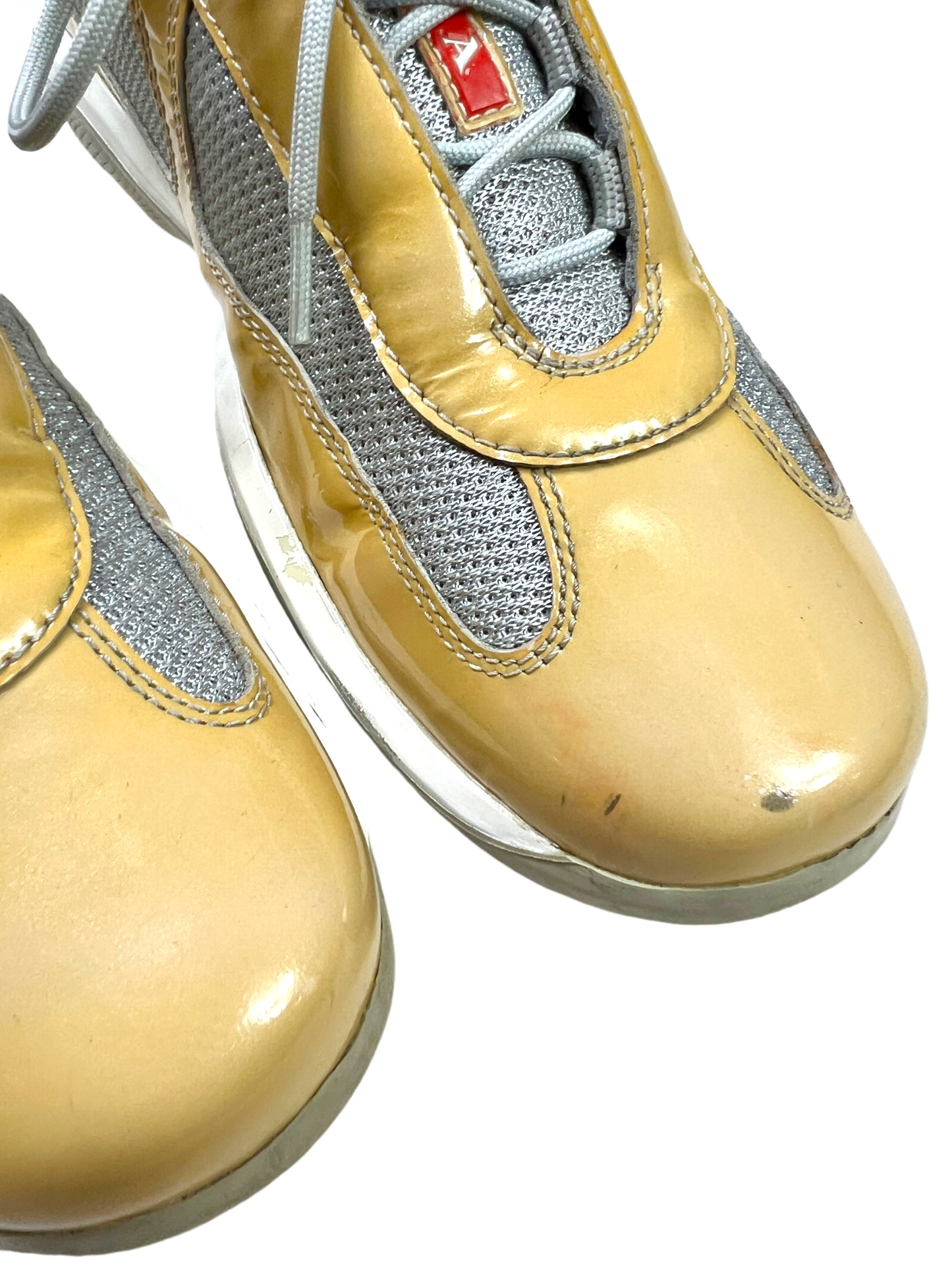 Prada America's Cup mustard colorway - size 39