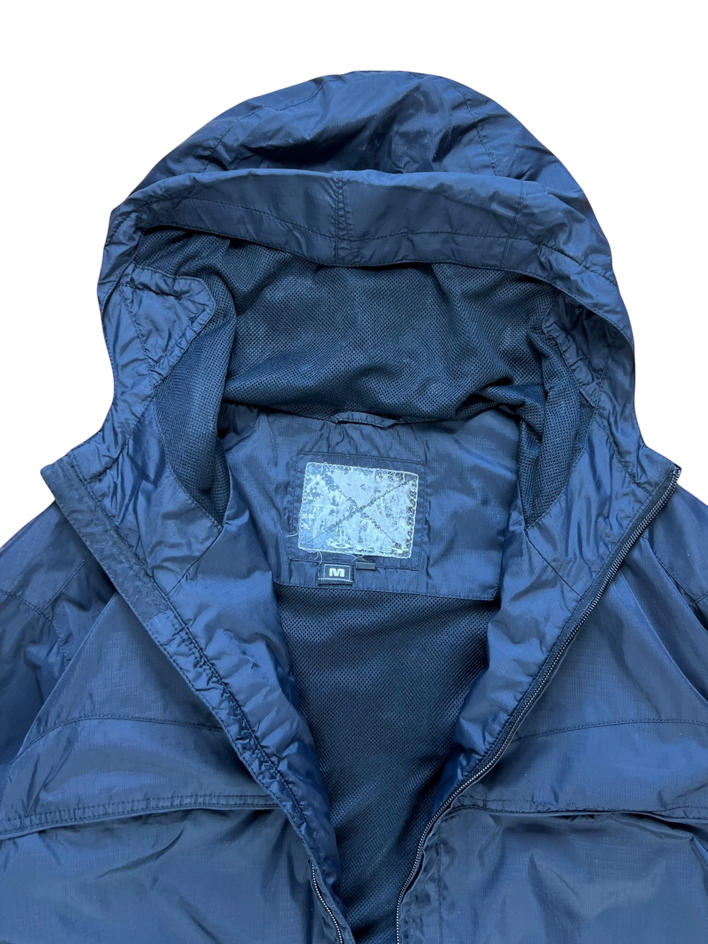 2000's Oakley Spell Out Stretch Logo Windbreaker Jacket