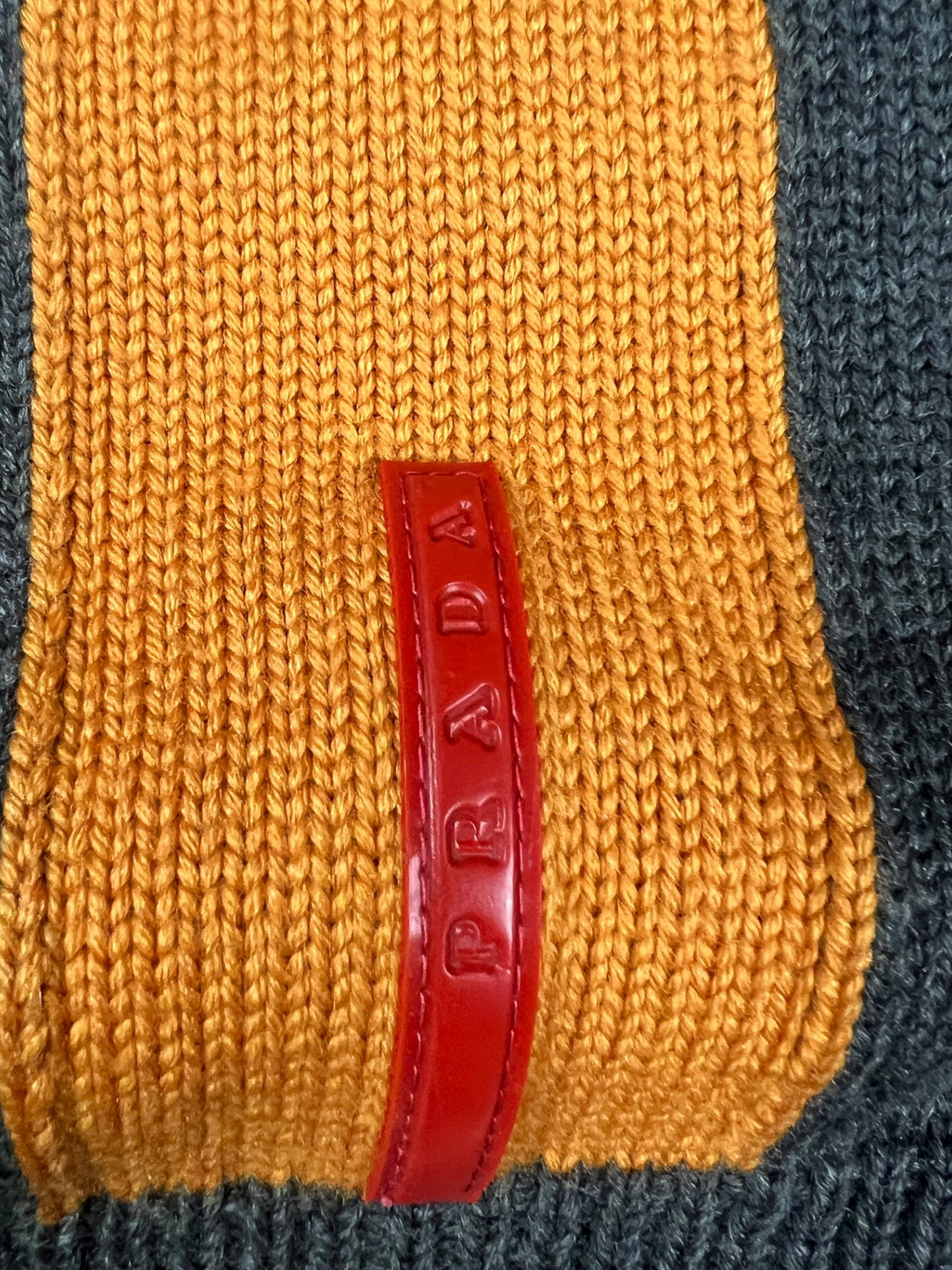 Early 2000's Prada Linea Rossa Beanie