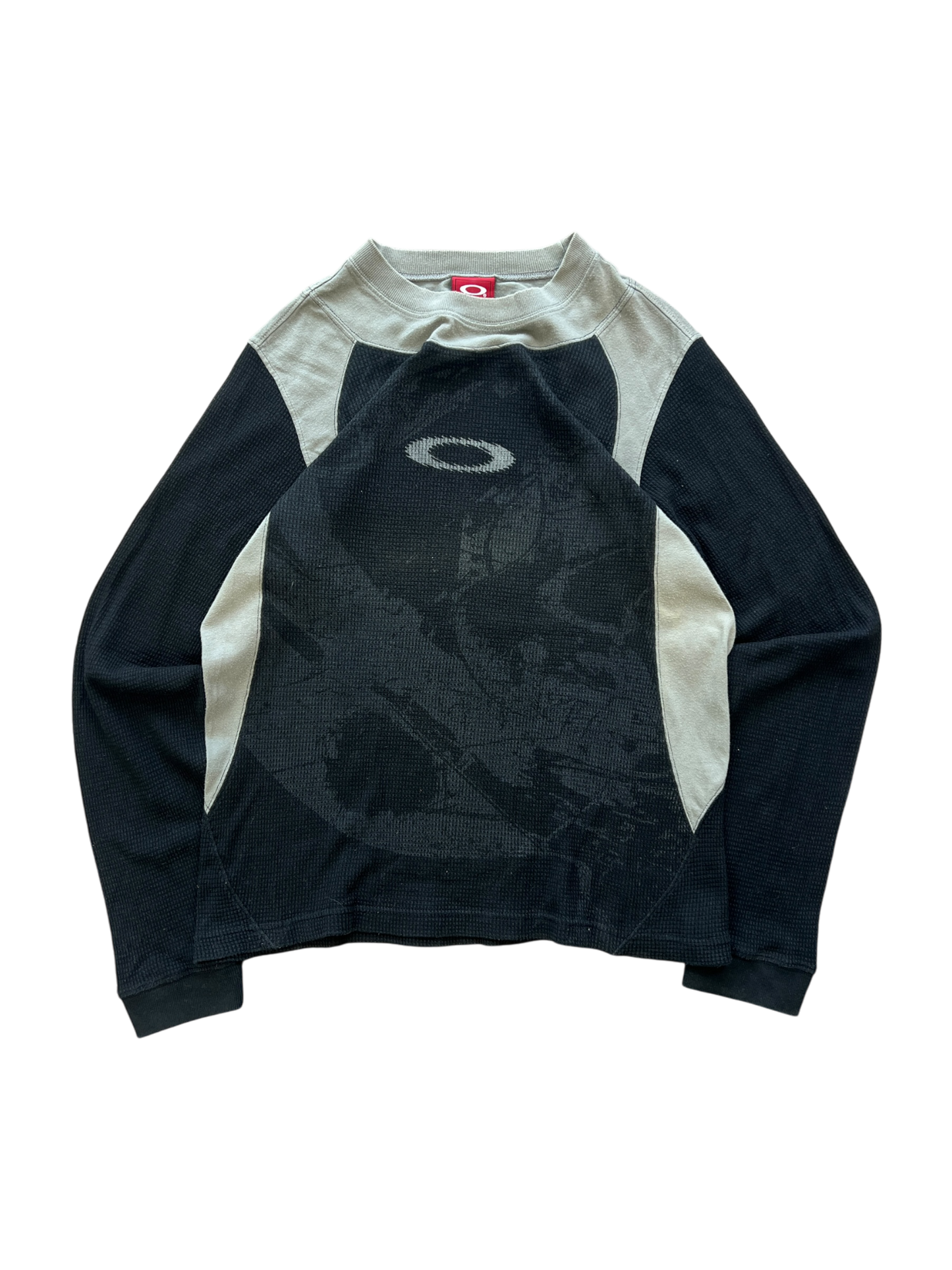 Early 2000's Oakley Mesh Long Sleeve Icon Tee