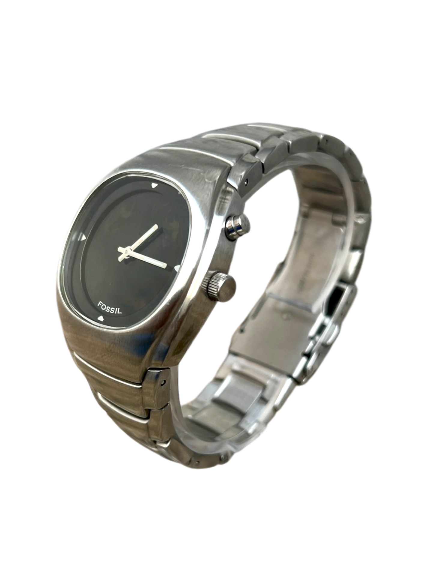 2000s Fossil Big Tic Flame Number Watch With Box