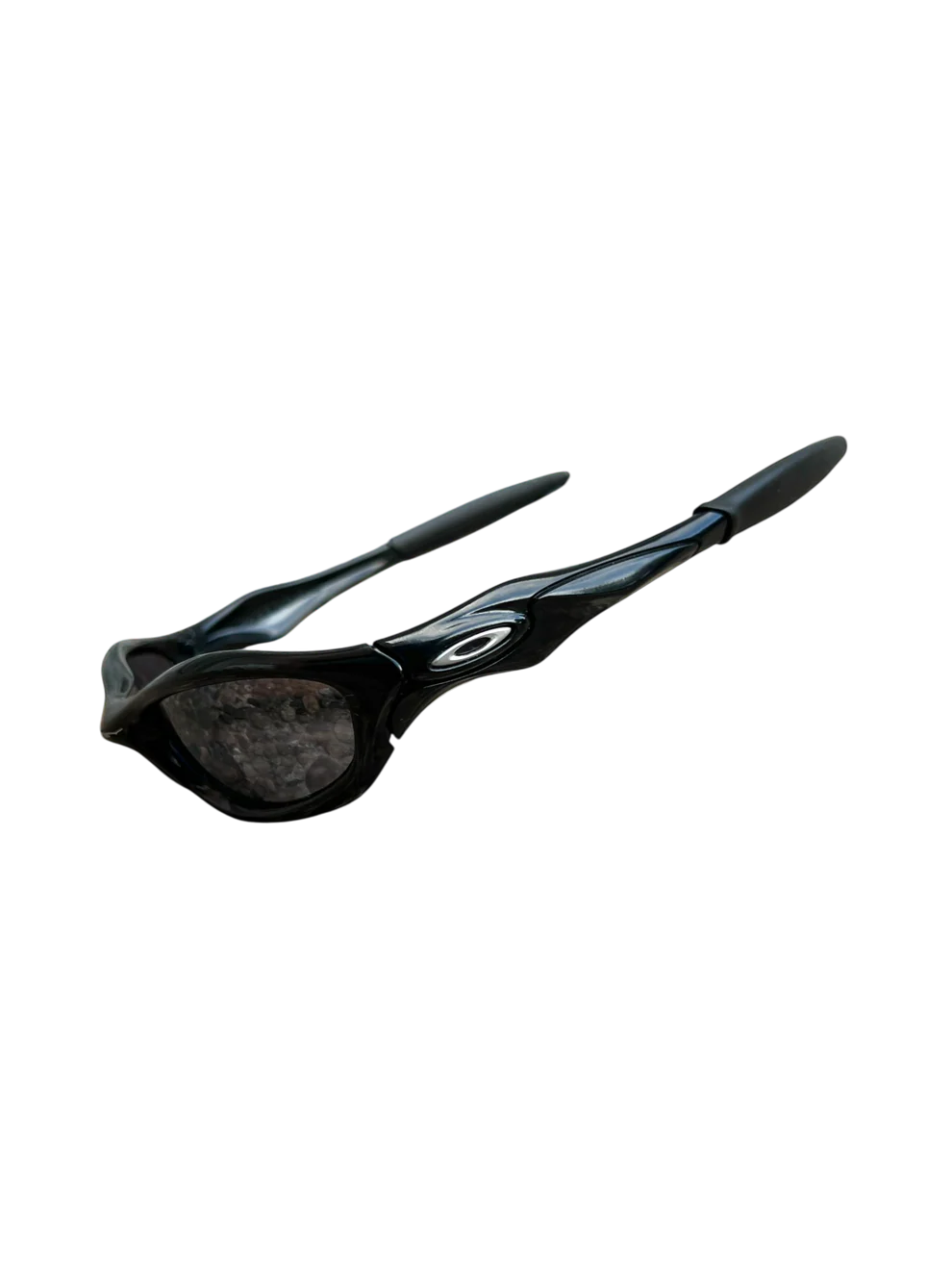 2004 OAKLEY UNKNOWN POLISHED BLACK SUNGLASSES