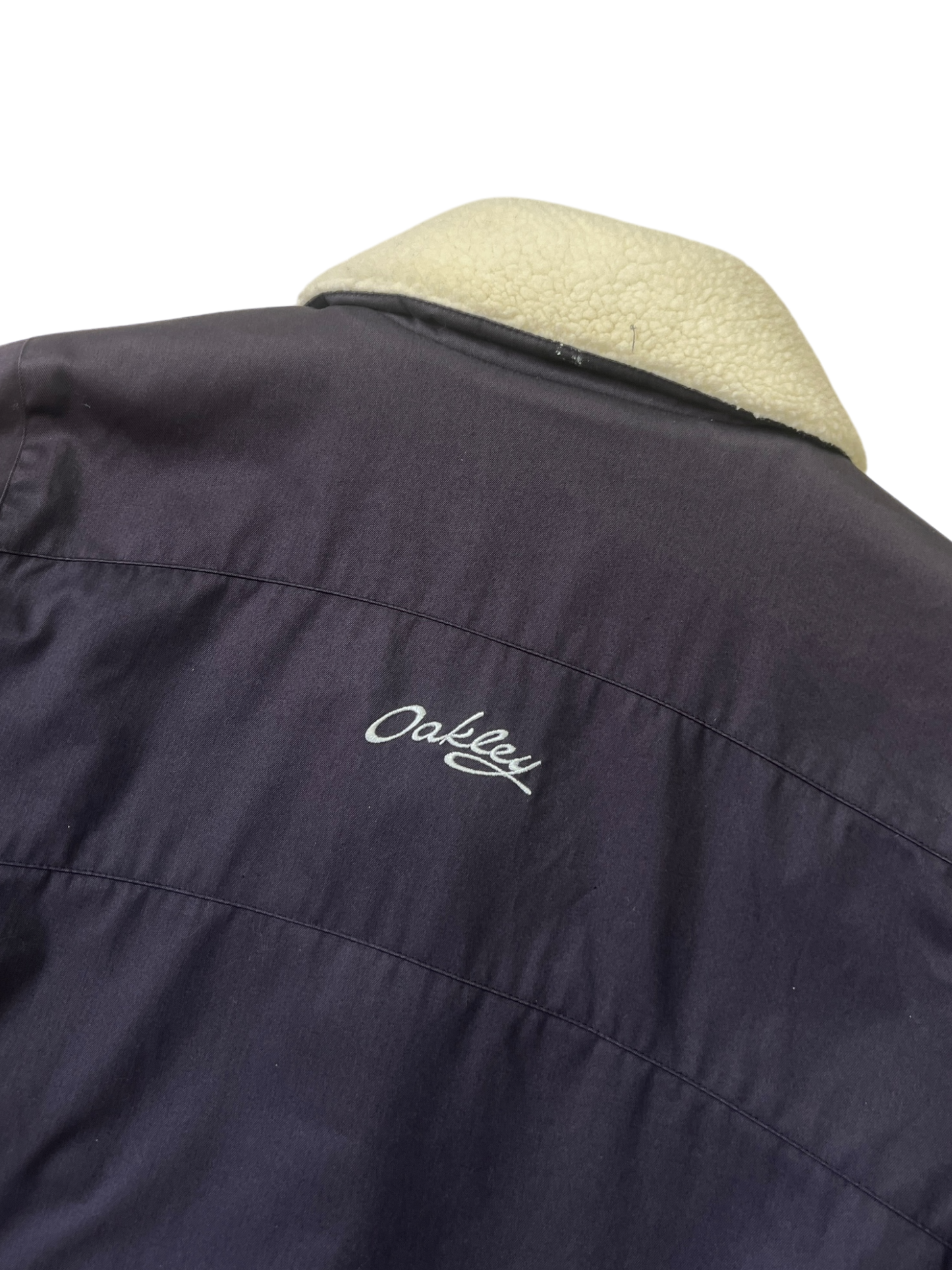 Early 2000's Oakley women's shearling SAMPLE jacket - M
