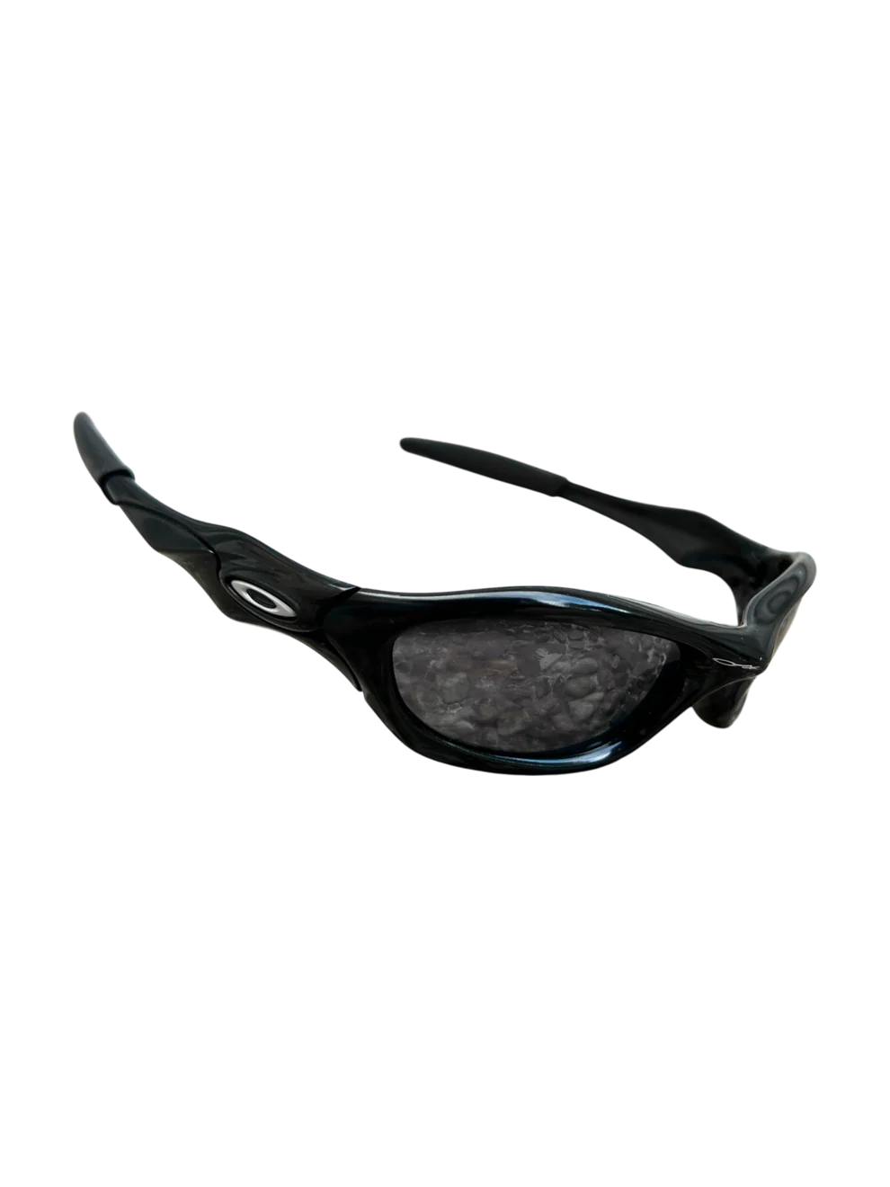 2004 OAKLEY UNKNOWN POLISHED BLACK SUNGLASSES