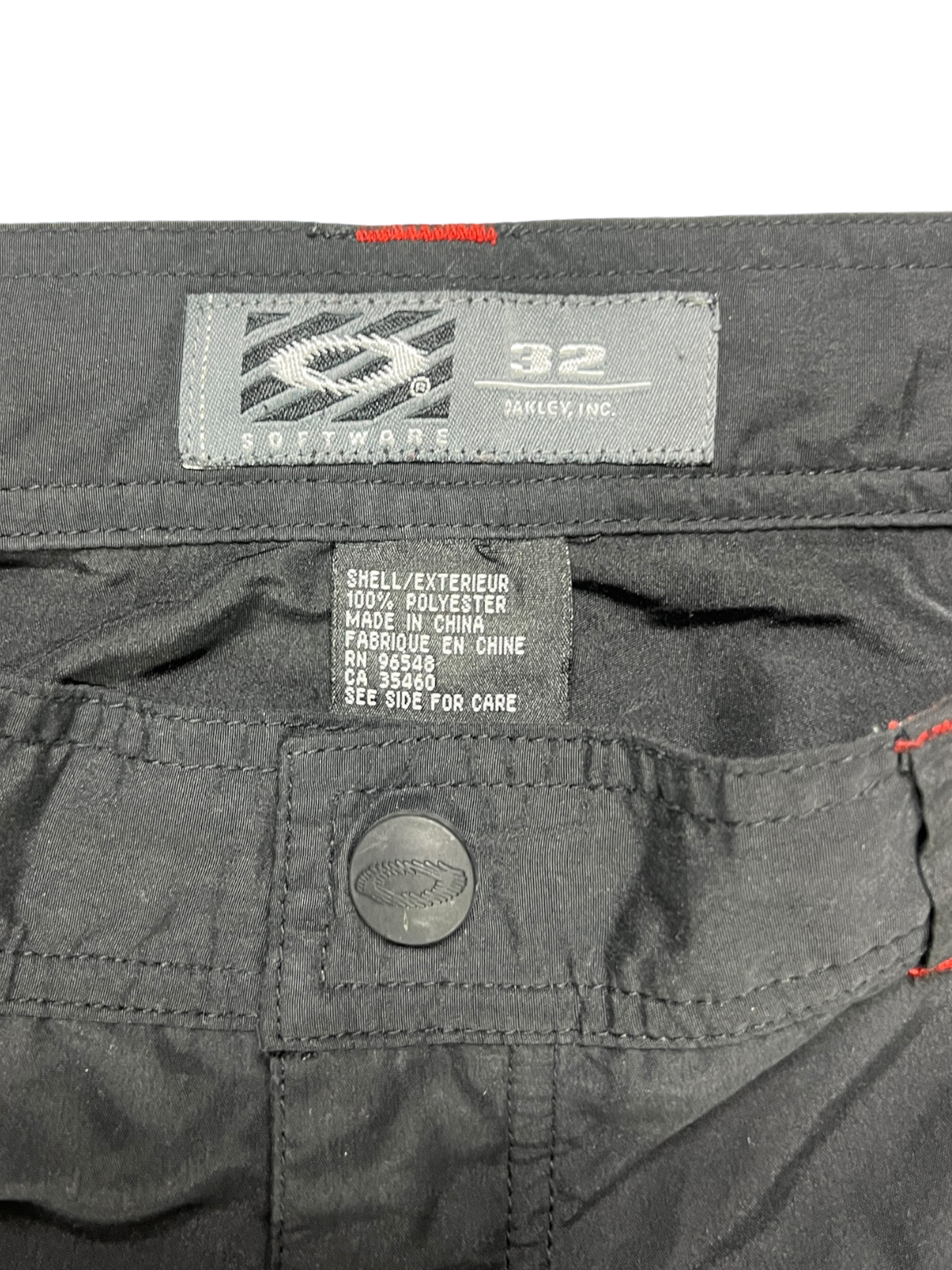 90's Oakley software cargo shorts - L