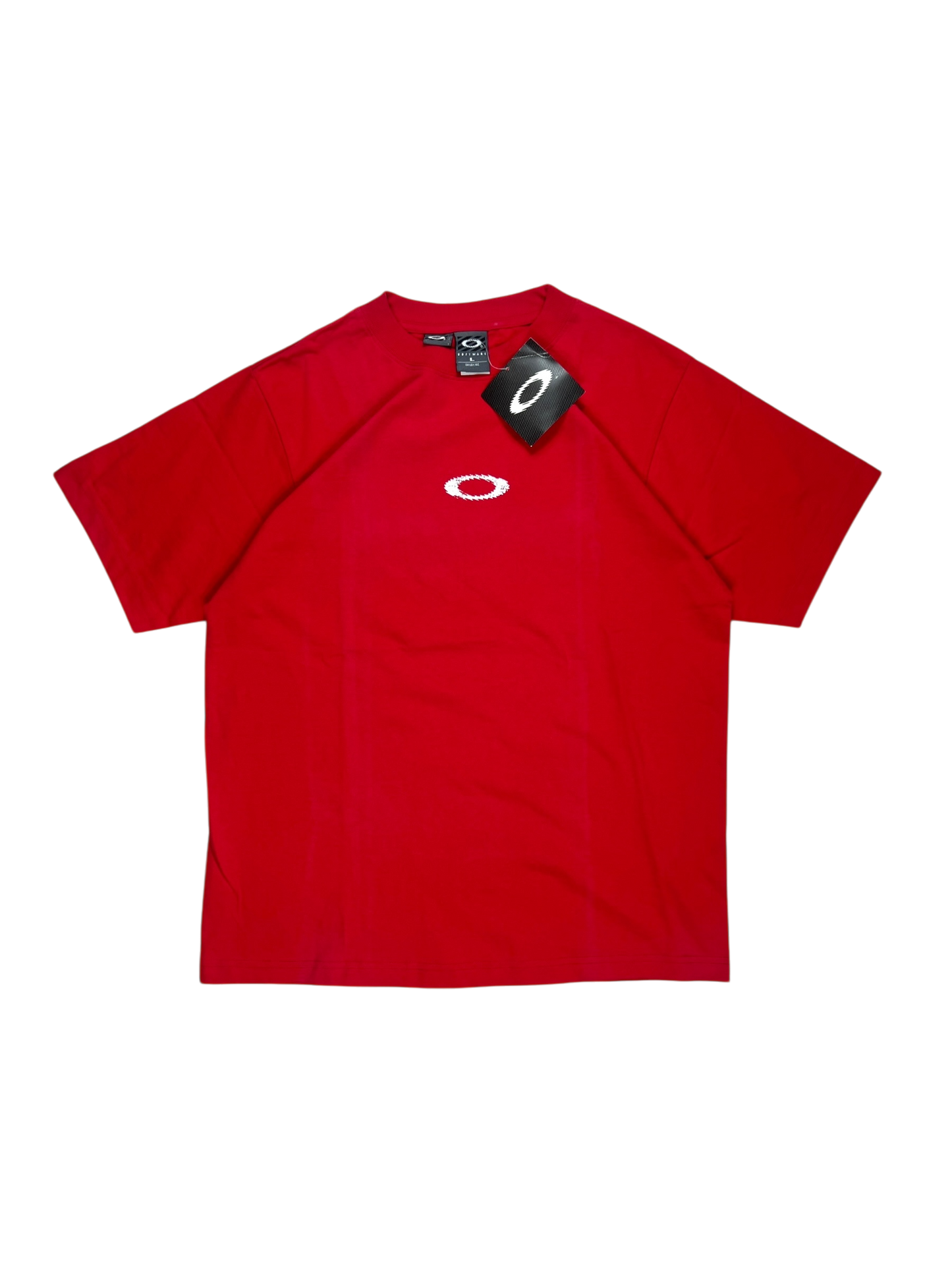 90's Oakley Software Distressed Static O Tee