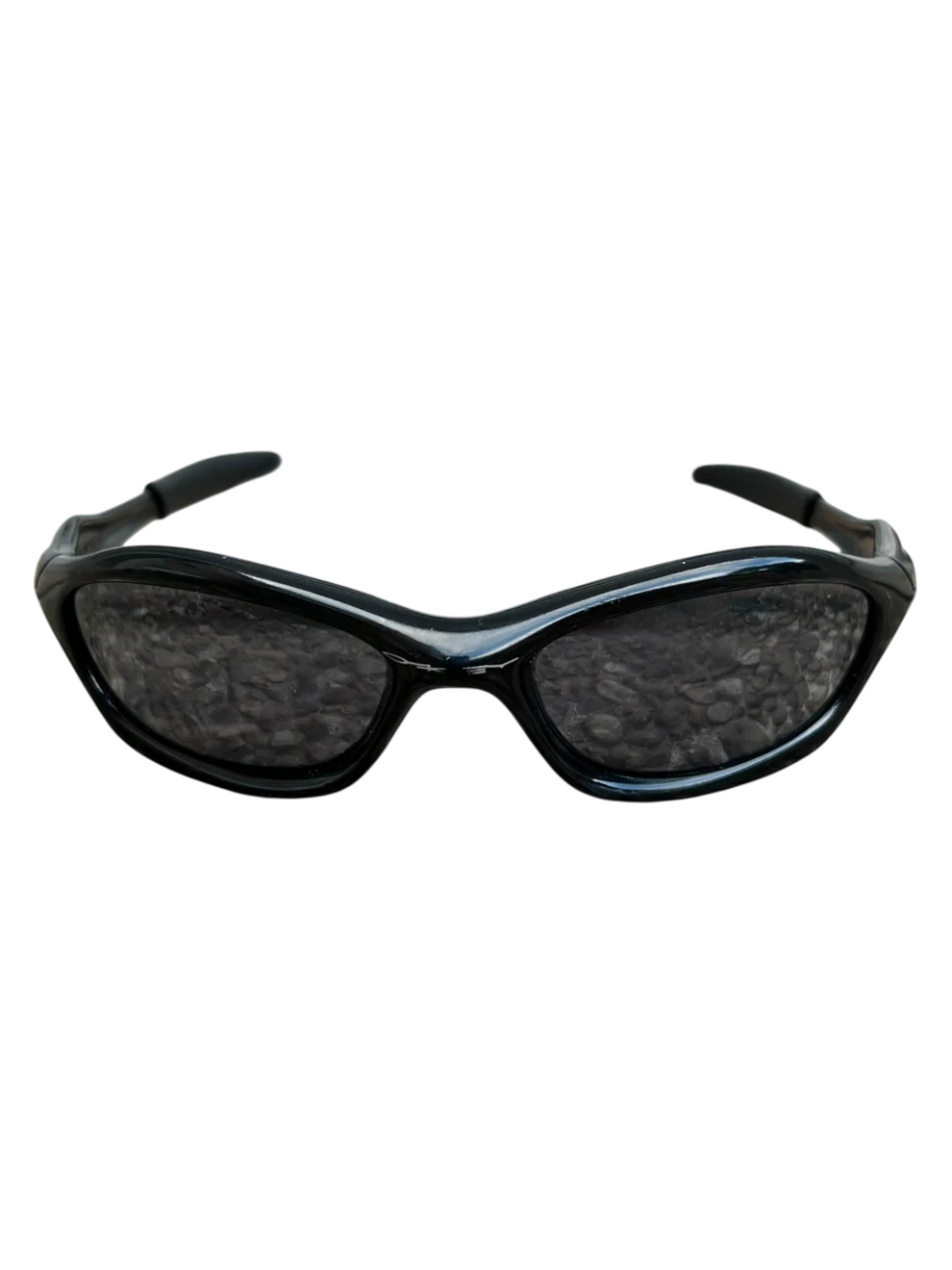 2004 OAKLEY UNKNOWN POLISHED BLACK SUNGLASSES
