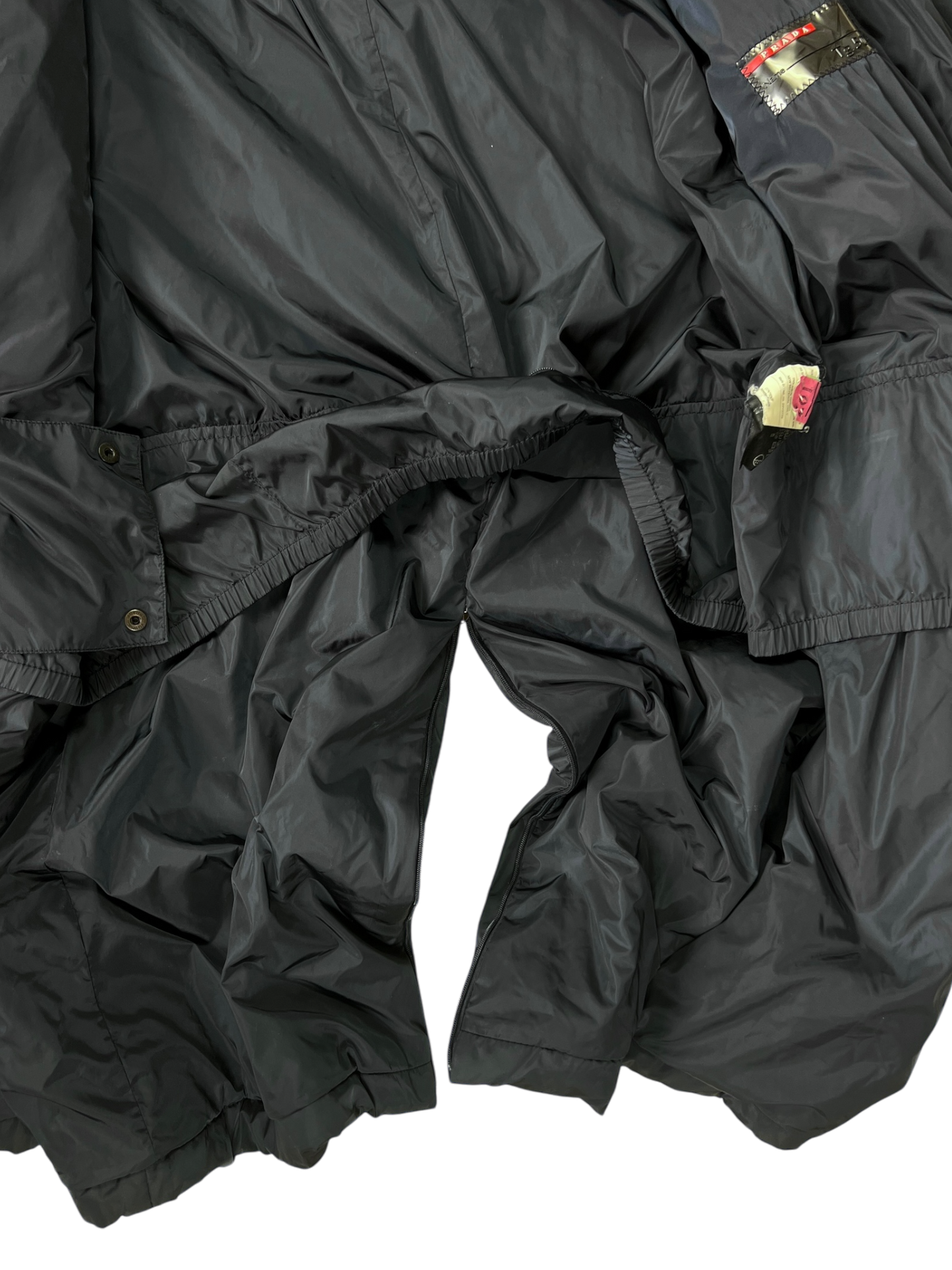 Prada Línea Rossa padded parka - L