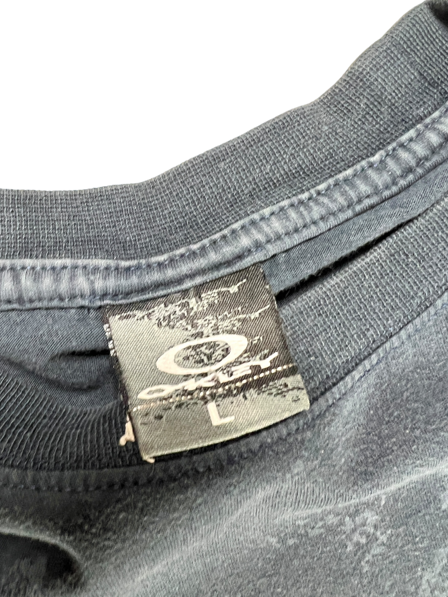 90's Oakley software spell out tee - L