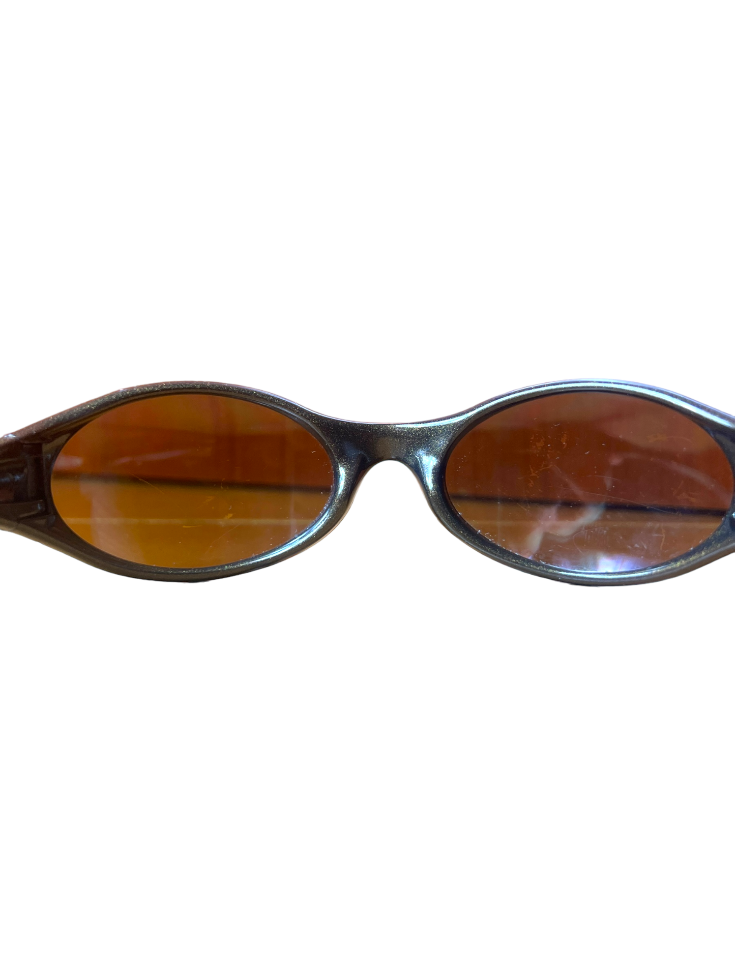 Oakley eye jacket gold iridium lens sunglasses