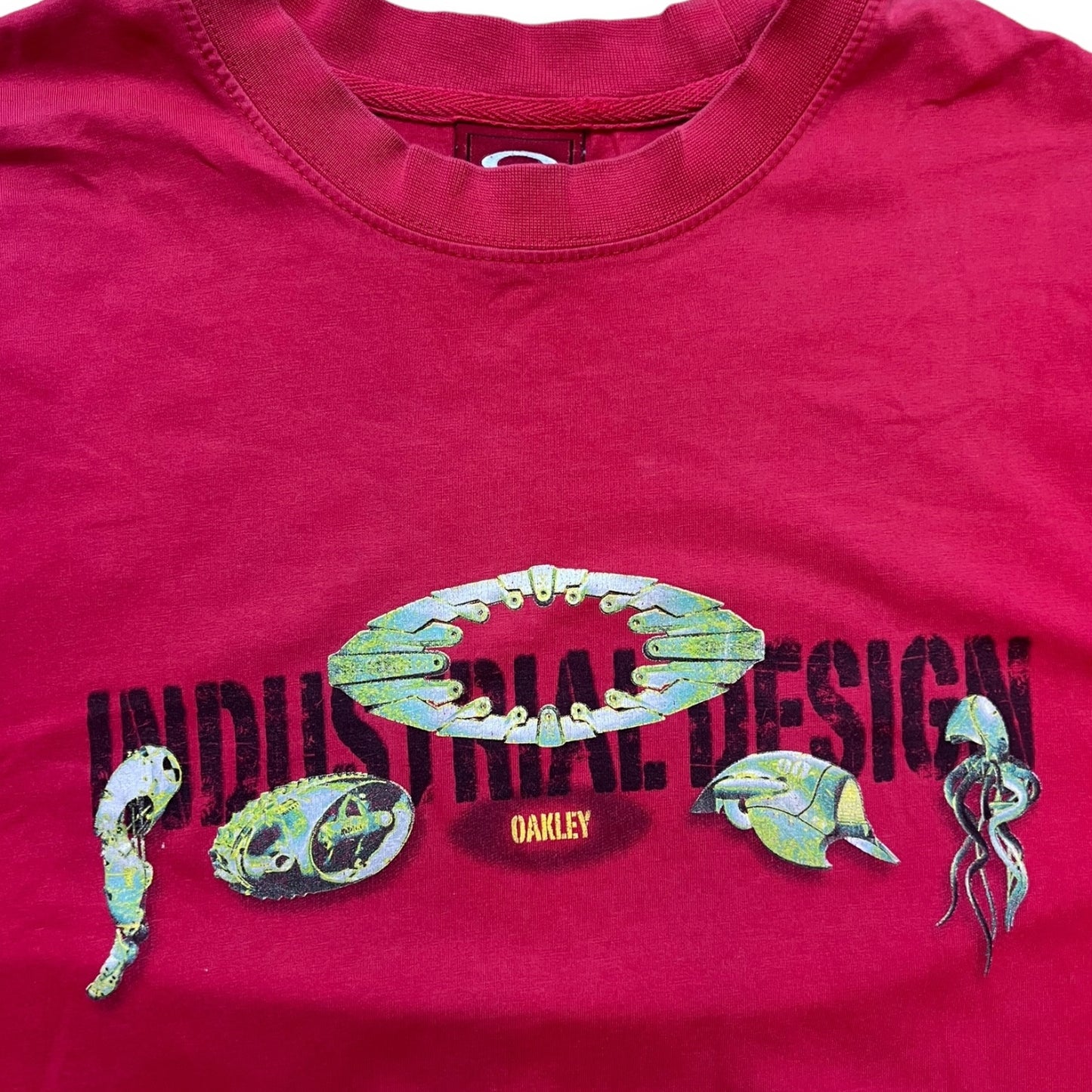 Rare Camiseta vintage Oakley Industrial Designs