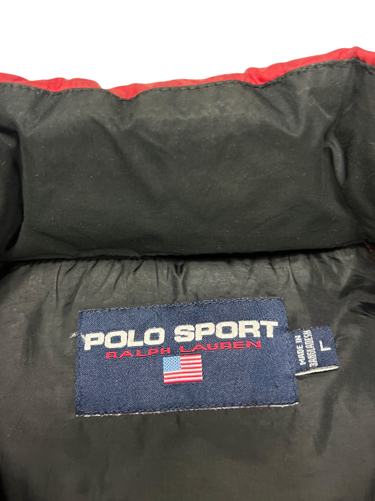 00's Polo sport puffer jacket - L
