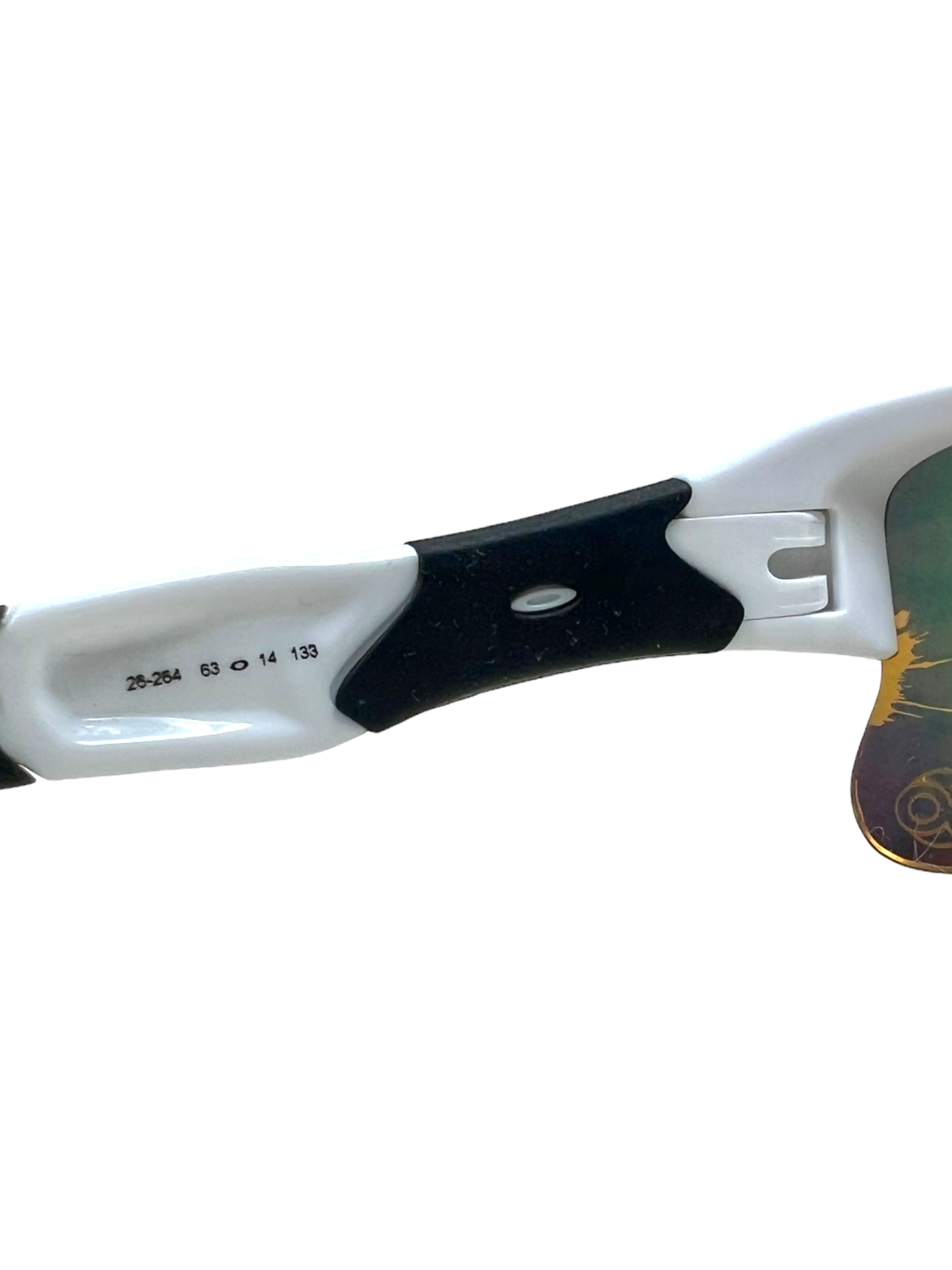 Oakley flak jacket white frame sunglasses