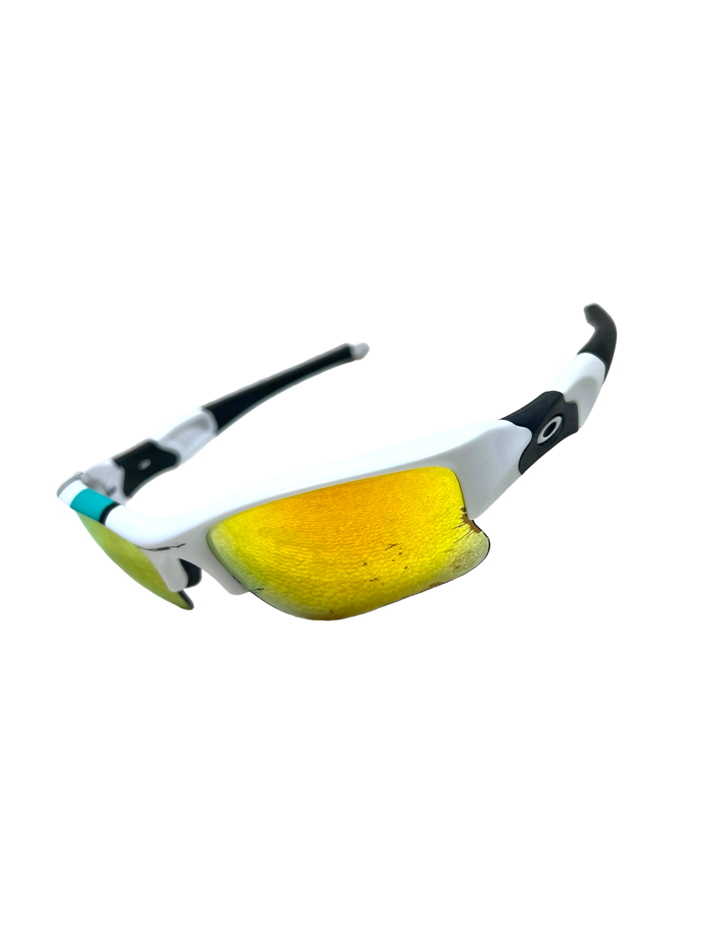 Oakley flak jacket white frame sunglasses