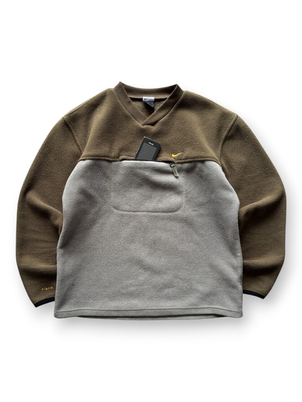 Nike fleece pullover Olive