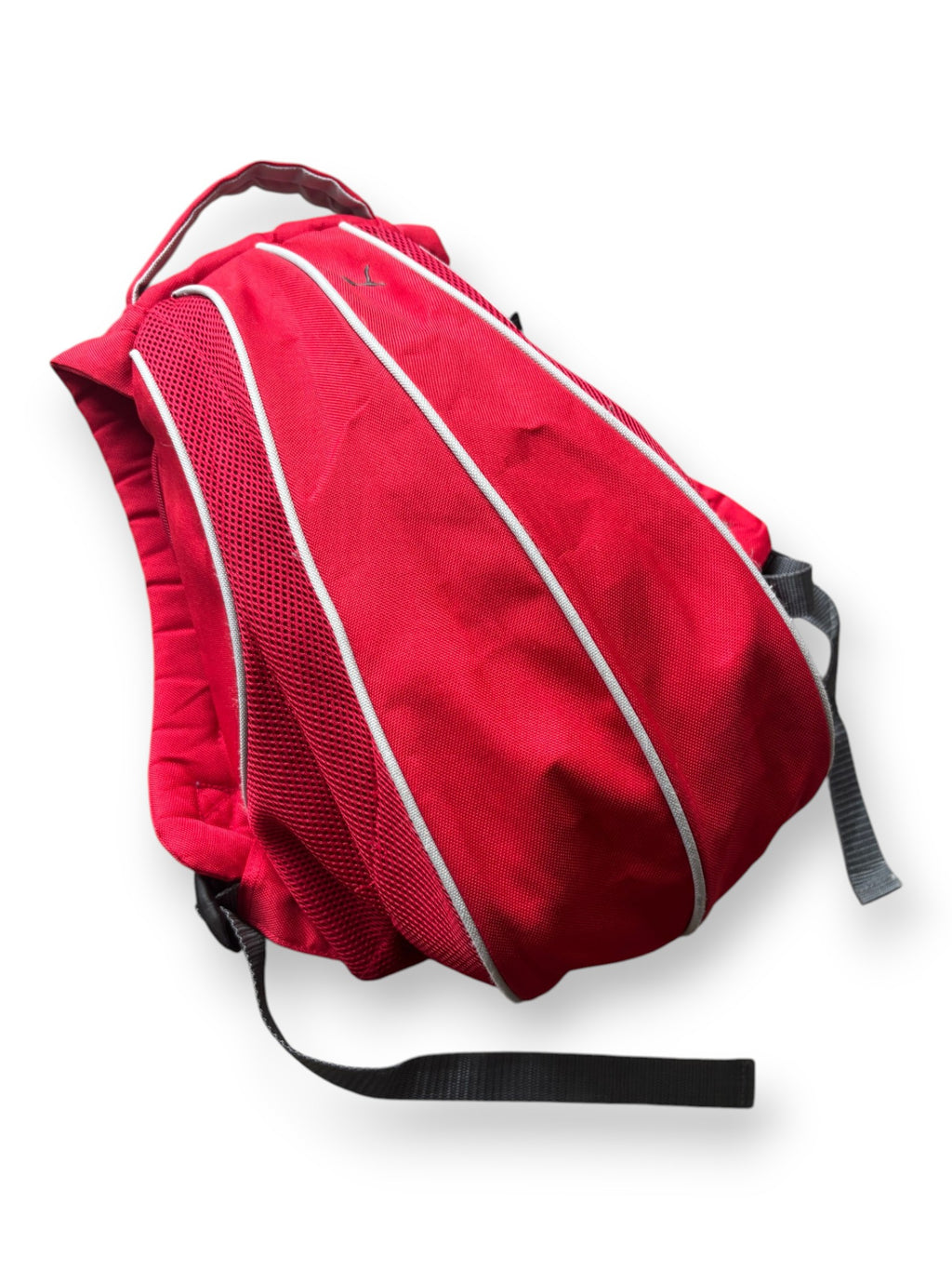 2000's Puma Mesh Teardrop Backpack Red - view 2