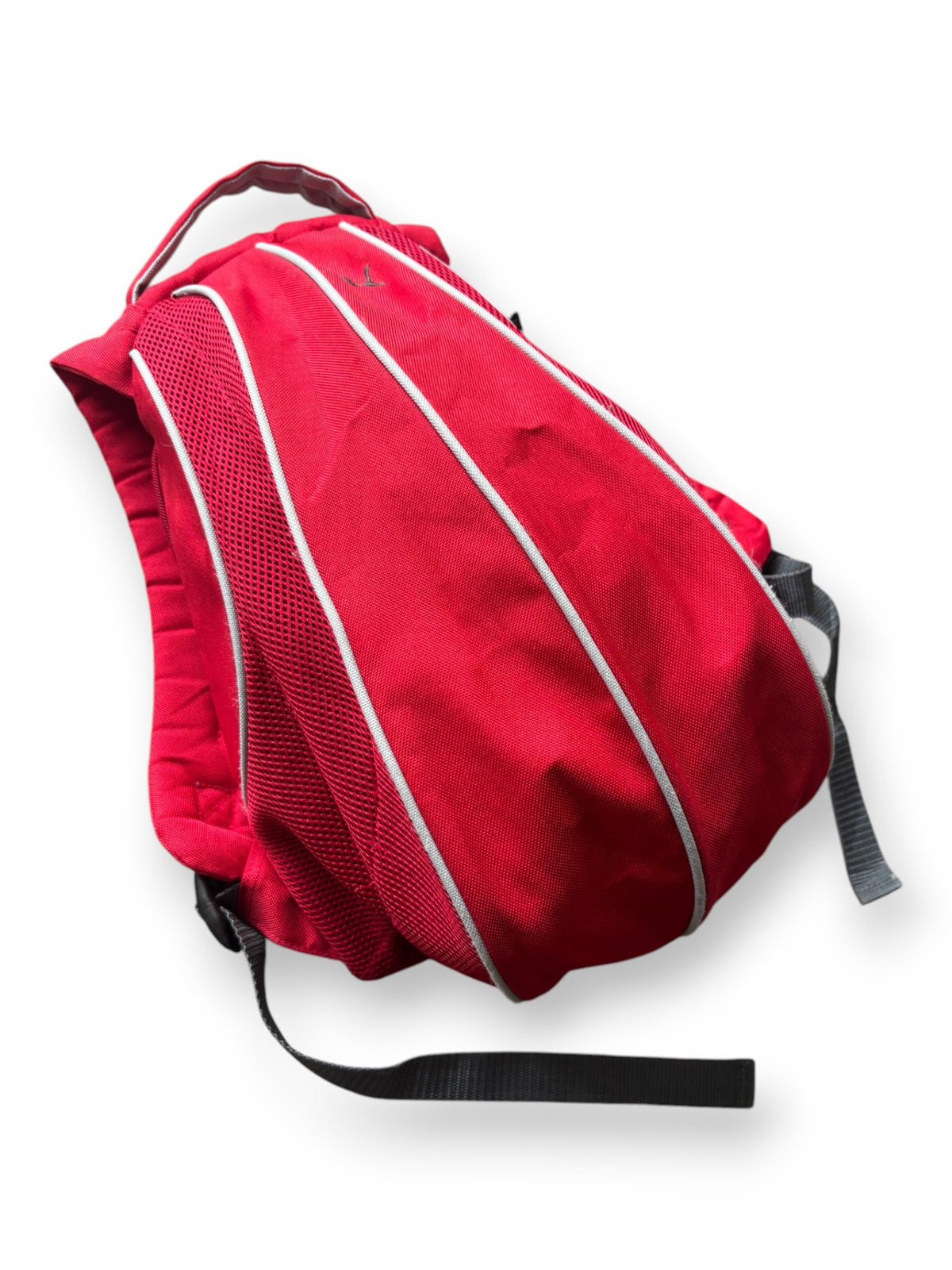 2000's Puma Mesh Teardrop Backpack Red - view 2