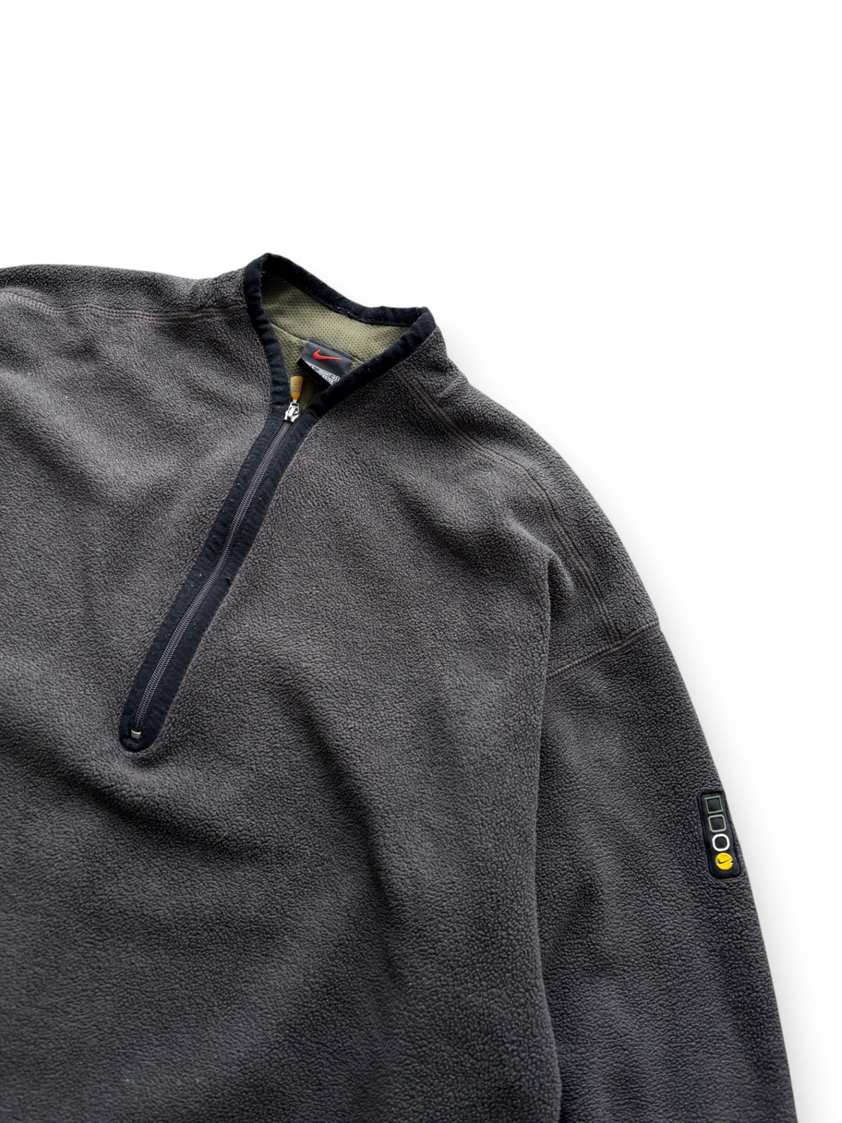 2000's Nike 3/4 Zip Pull Over Fleece (L) - view 3