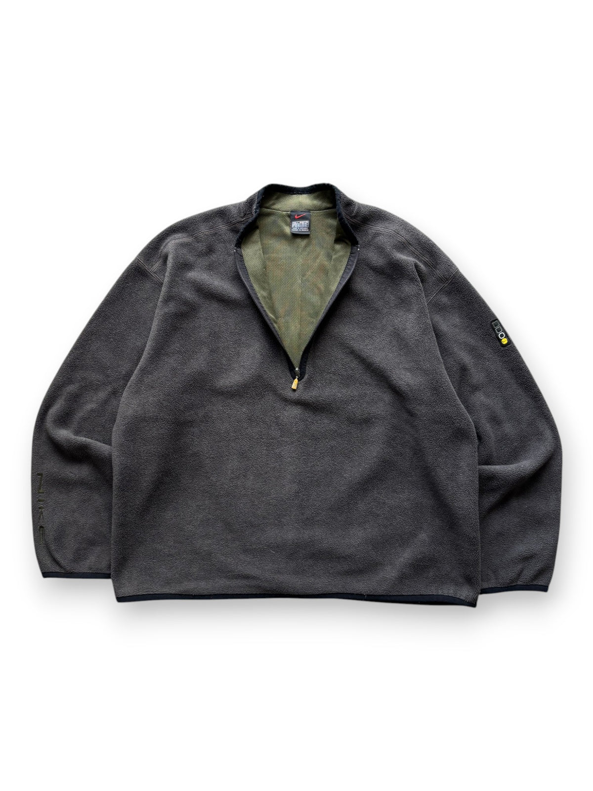 2000's Nike 3/4 Zip Pull Over Fleece (L) - view 4
