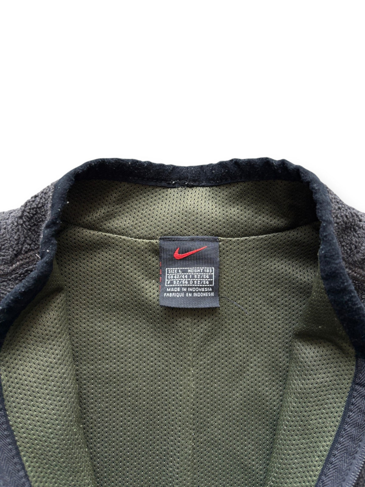 2000's Nike 3/4 Zip Pull Over Fleece (L) - view 6