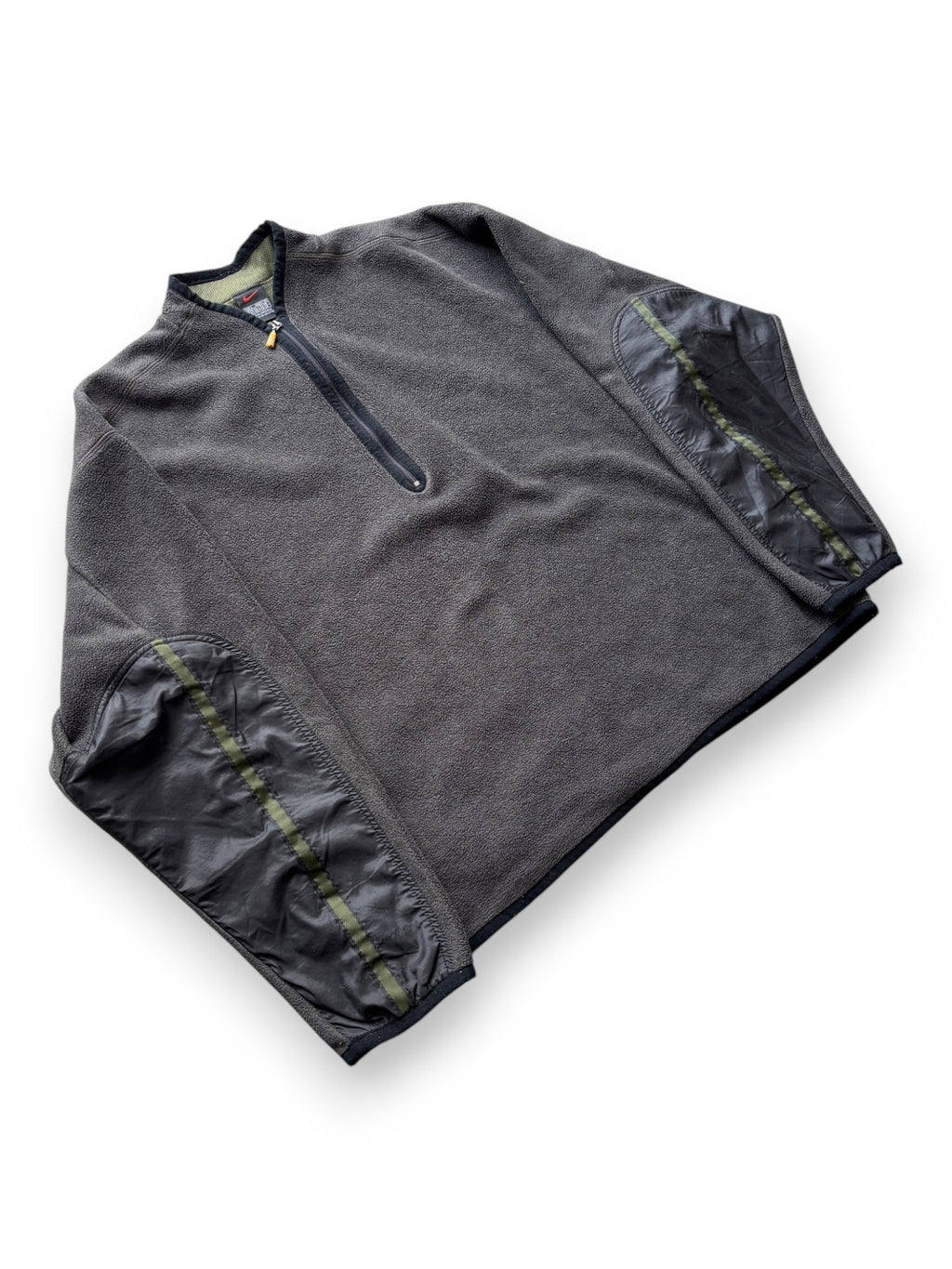 2000's Nike 3/4 Zip Pull Over Fleece (L) - view 8