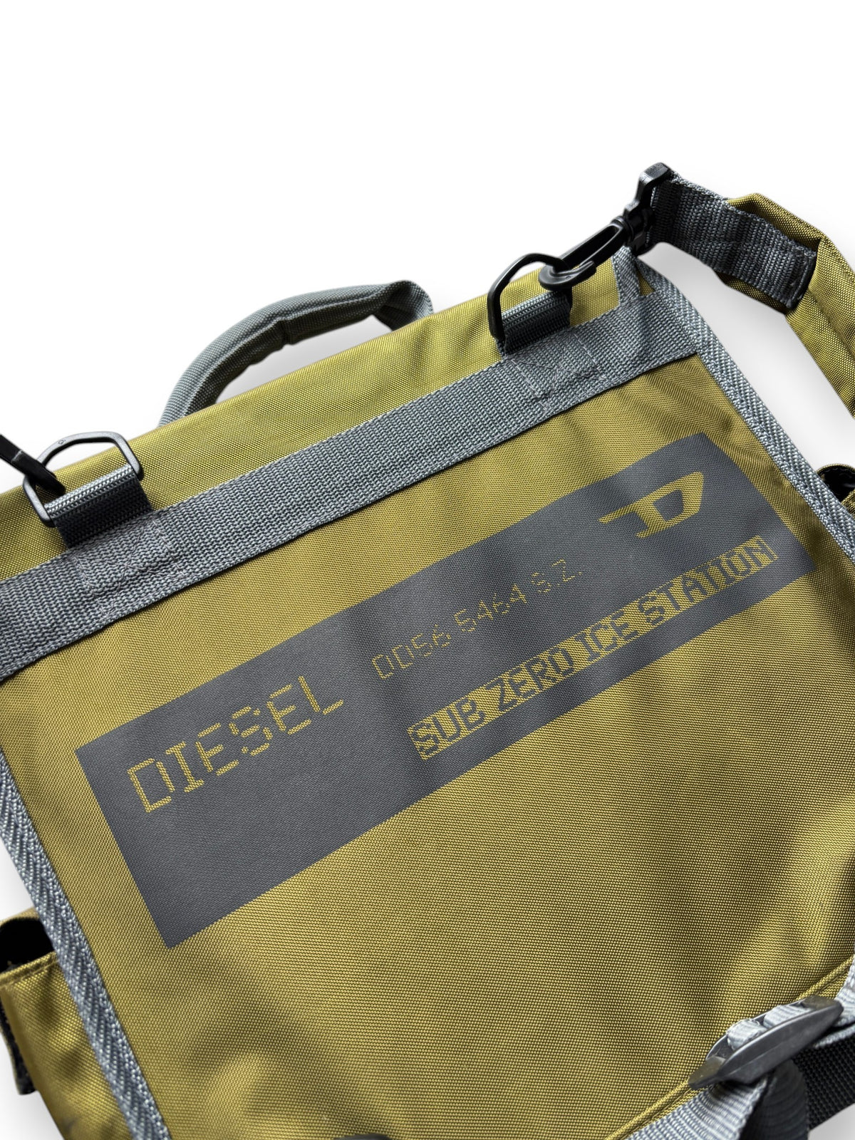 2000's Diesel Sub Zero Ice Station Backpack Olive - view 9