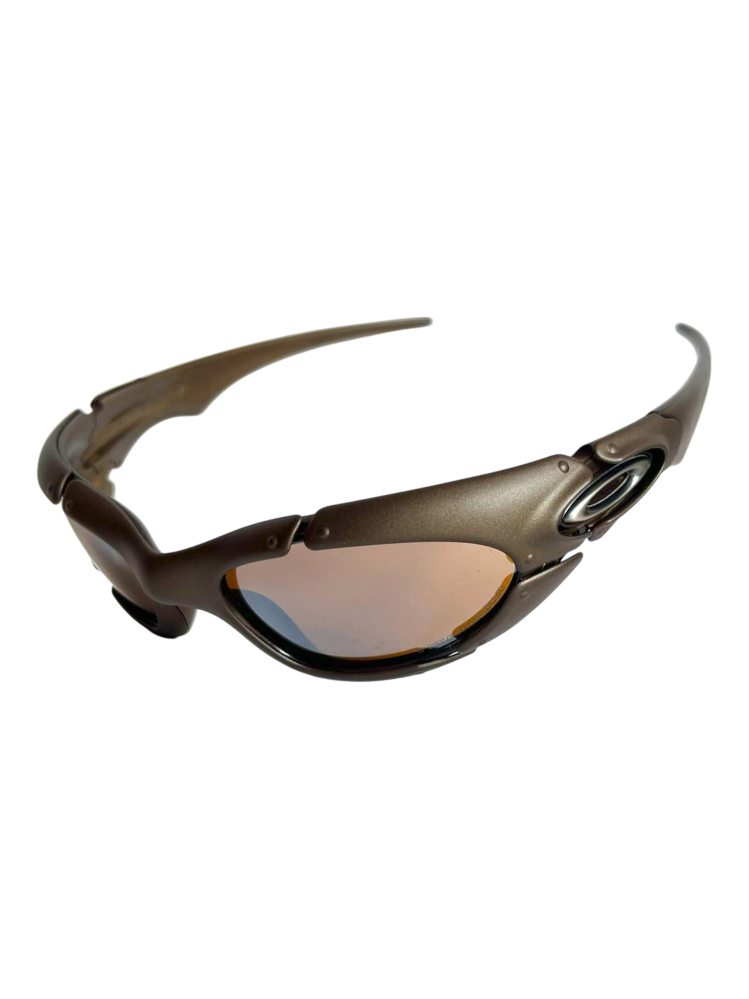 OAKLEY PLATE BRONZE / TITANIUM IRIDIUM W/ BOX