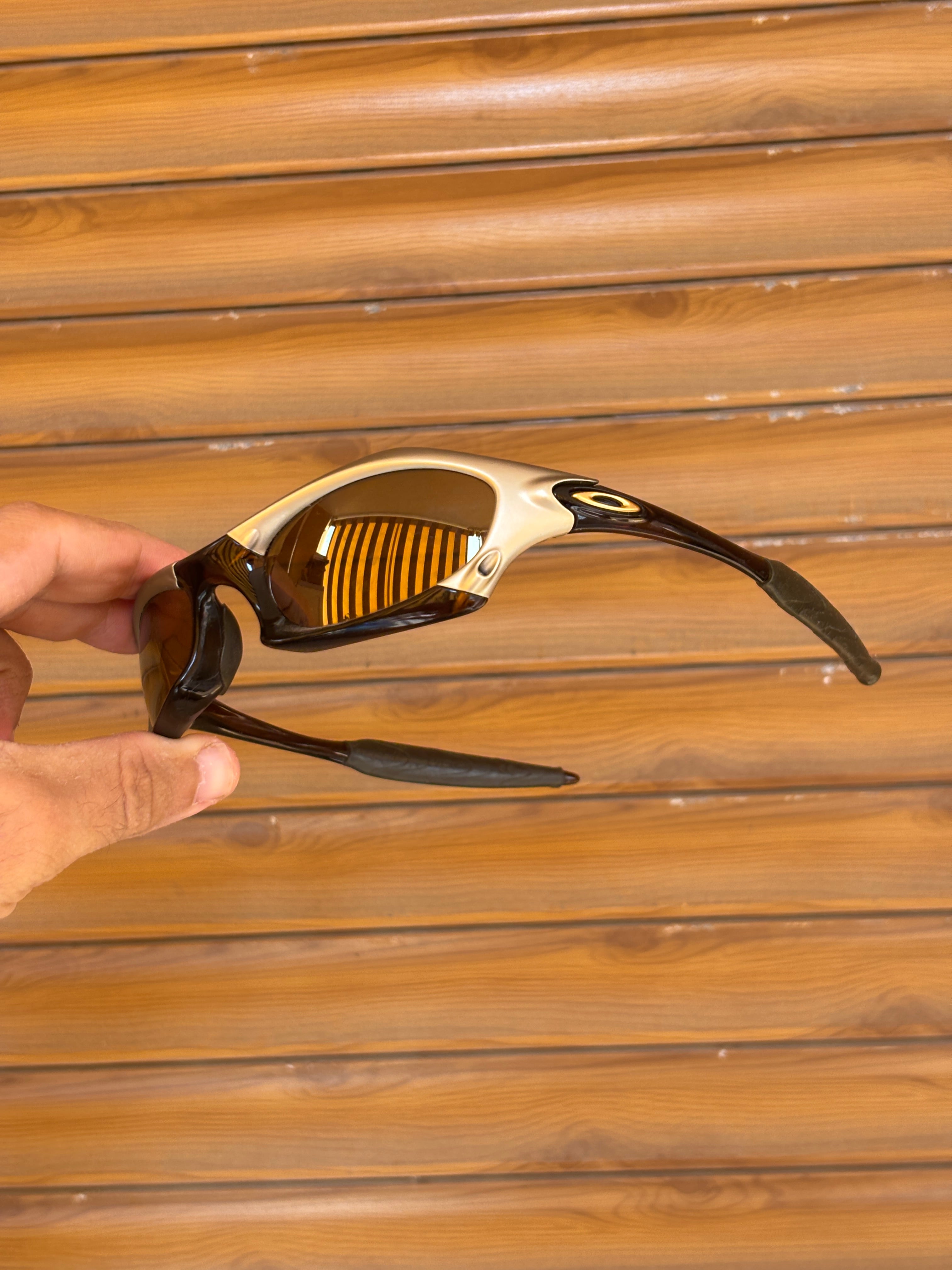 2003 Oakley Splice Rootbeer / Gold Iridium