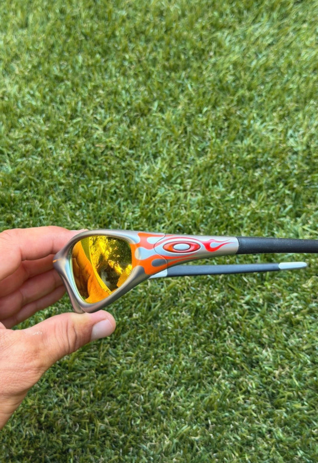 1999 Oakley Straight Jacket Flames
