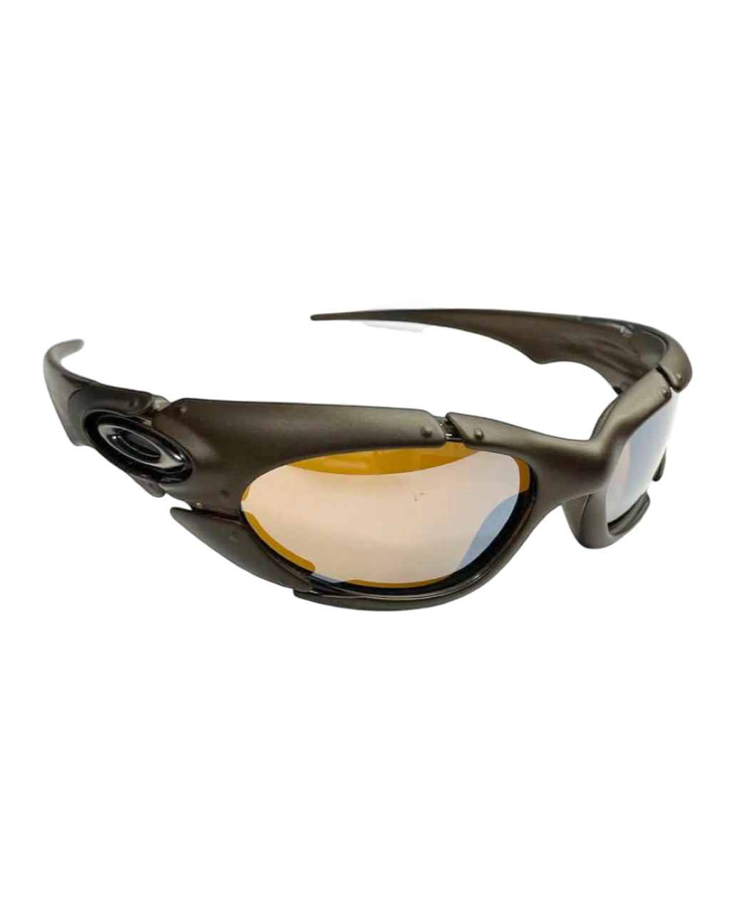 OAKLEY PLATE BRONZE / TITANIUM IRIDIUM W/ BOX